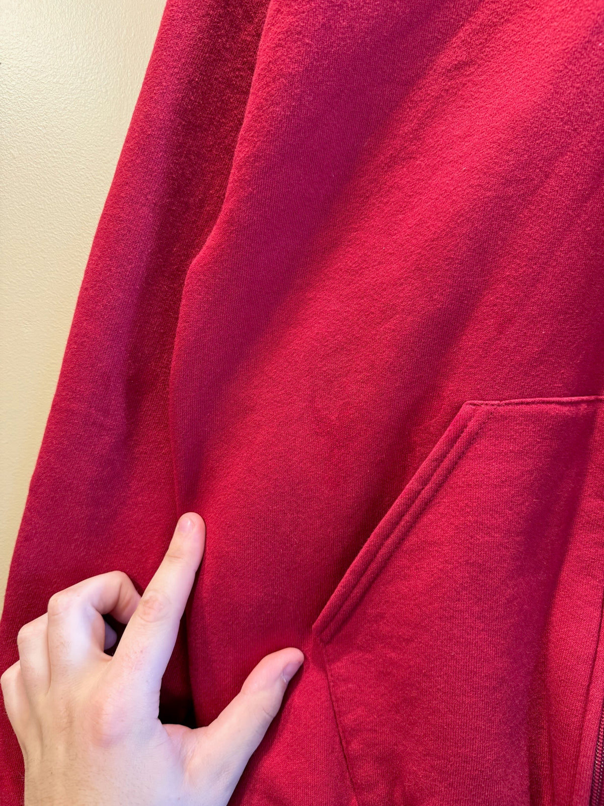 Vintage Russell Athletic Porsche Zip-Up Hoodie Sweatshirt - M