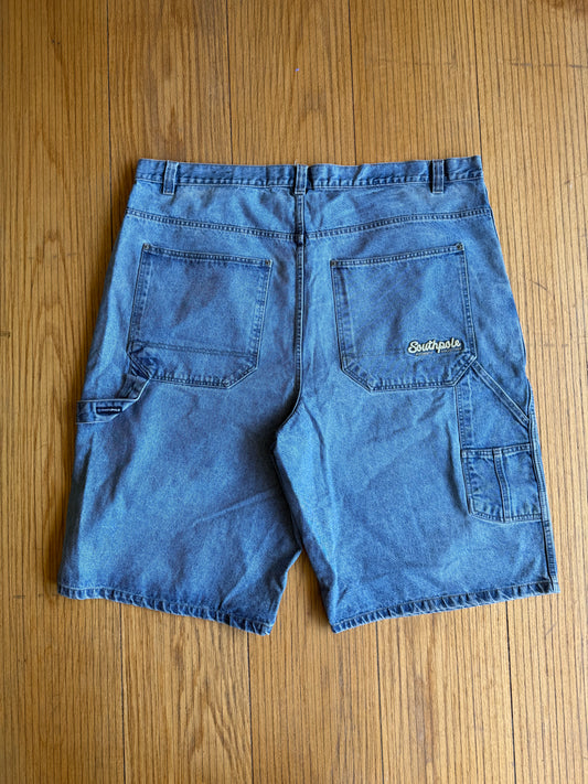 Vintage Y2K South Pole Giant Streetwear Denim Jean Shorts- 50