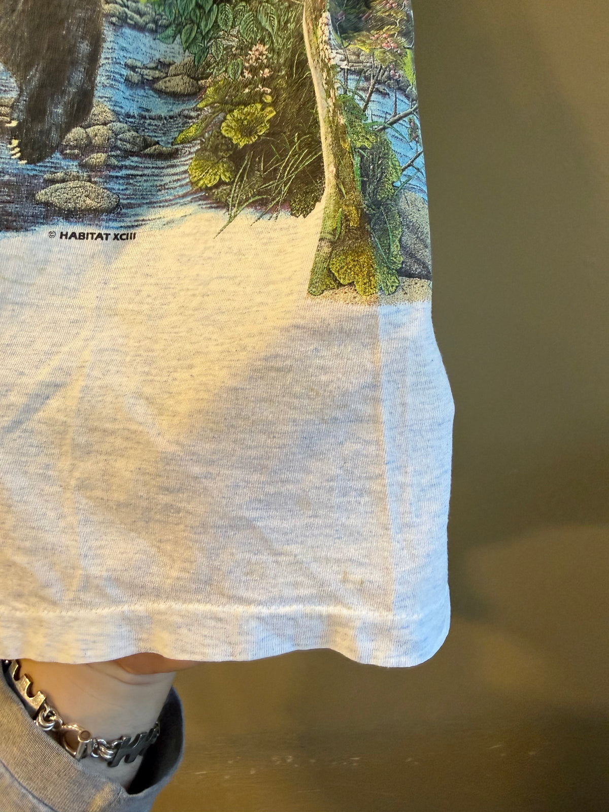 Vintage Great Smoky Mountains Black Bears Nature T-Shirt- L