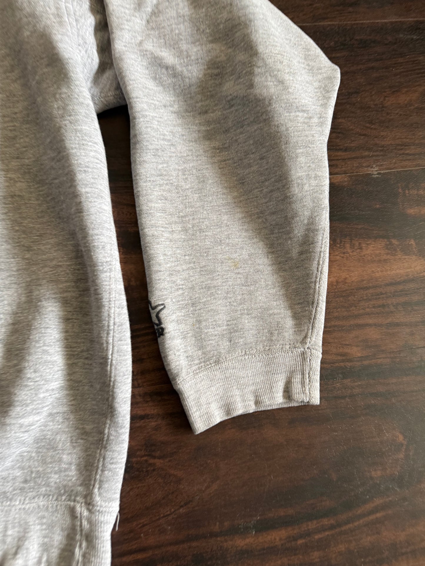 Vintage Cleveland Indians Gray Spellout Crewneck Sweatshirt- M