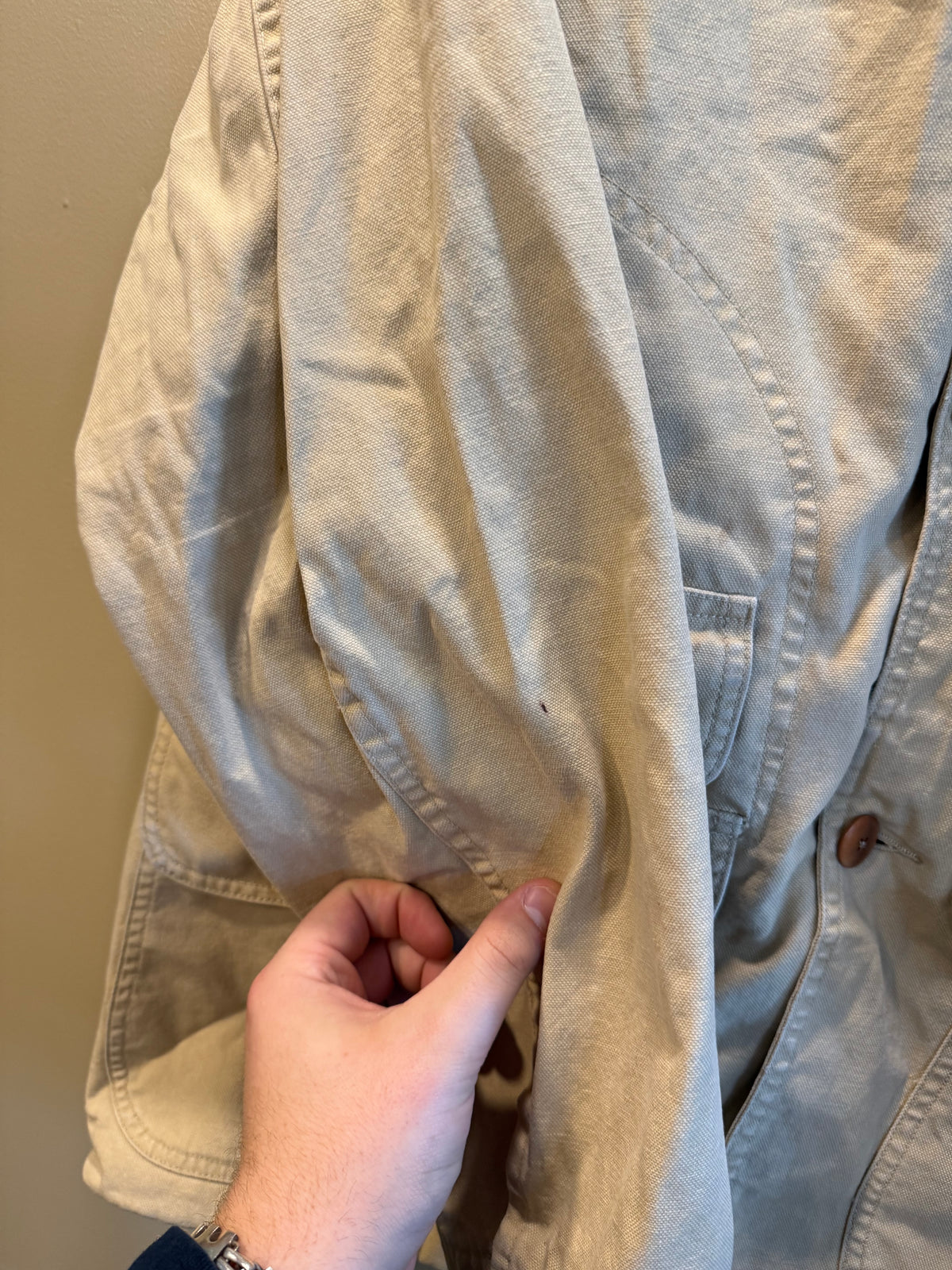 Vintage Polo Ralph Lauren Tan Hunting Jacket- XL