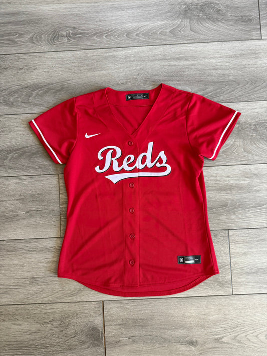 Women’s Cincinnati Reds MLB Red Baseball Jersey- S/M