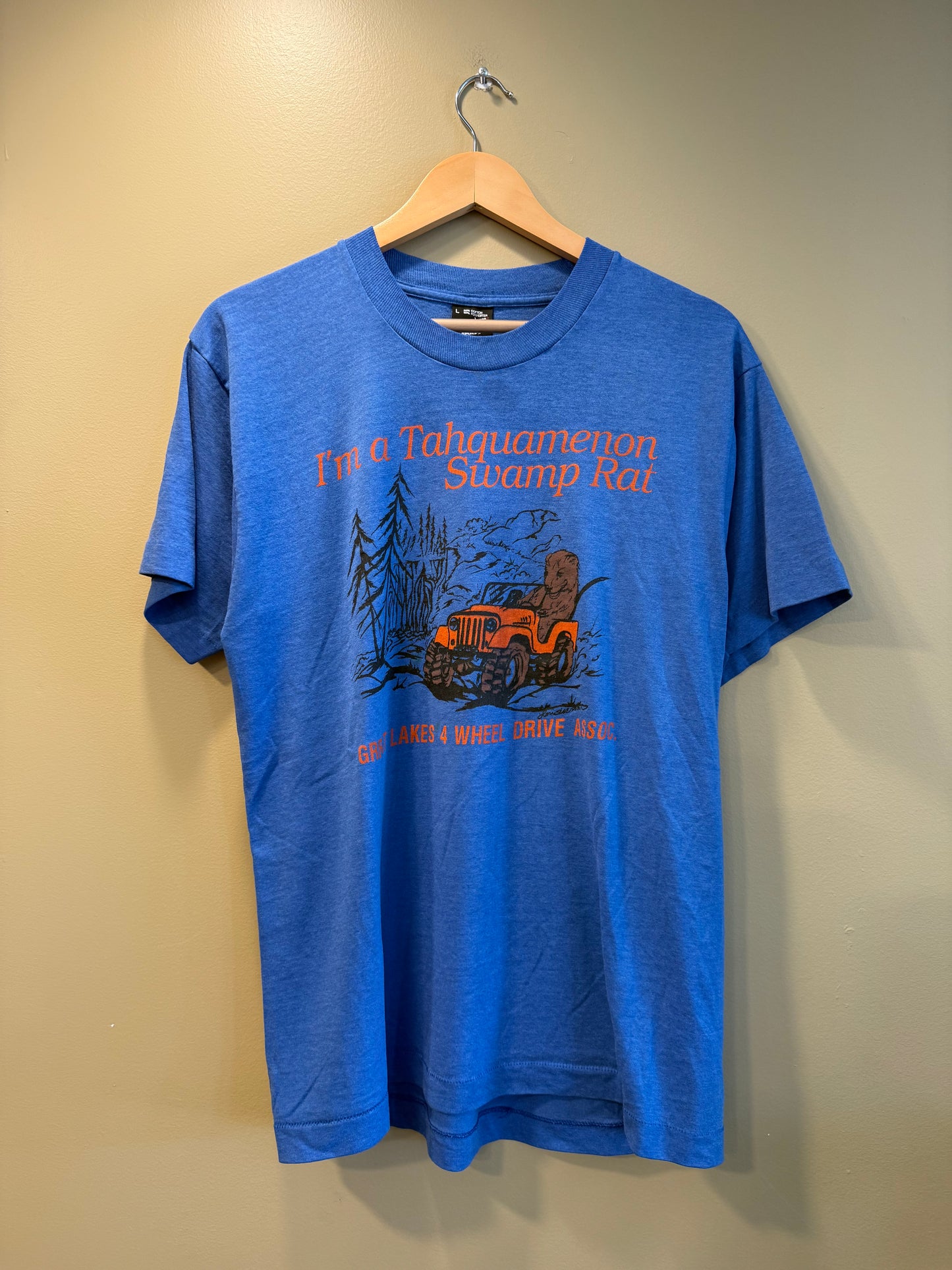Vintage Swamp Rat Racing T-Shirt- L