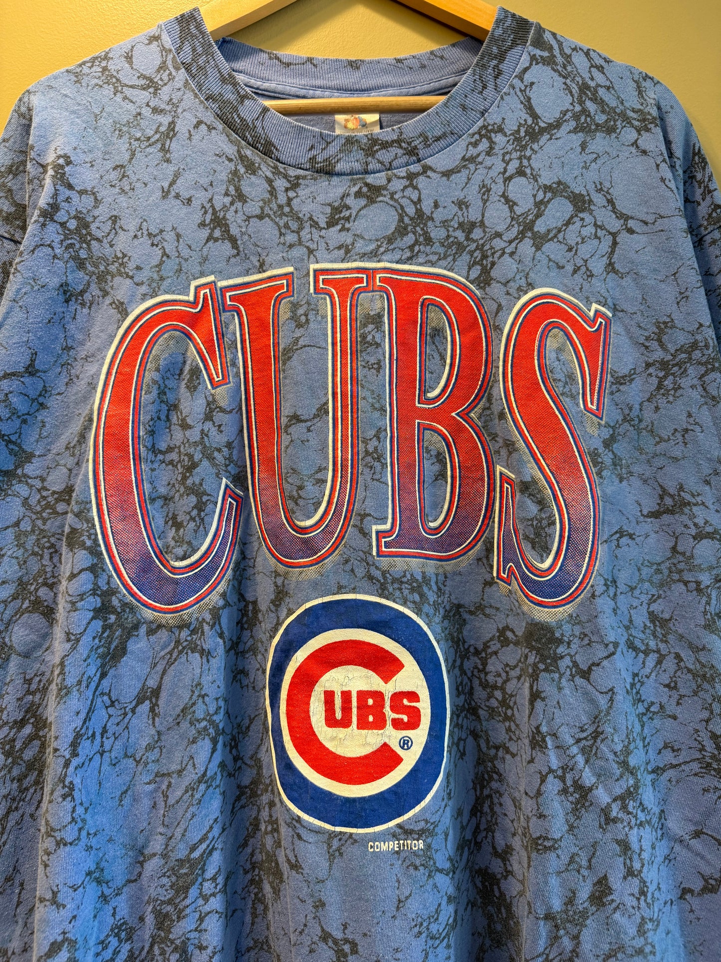 Vintage Chicago Cubs MLB Blue T-Shirt- XL