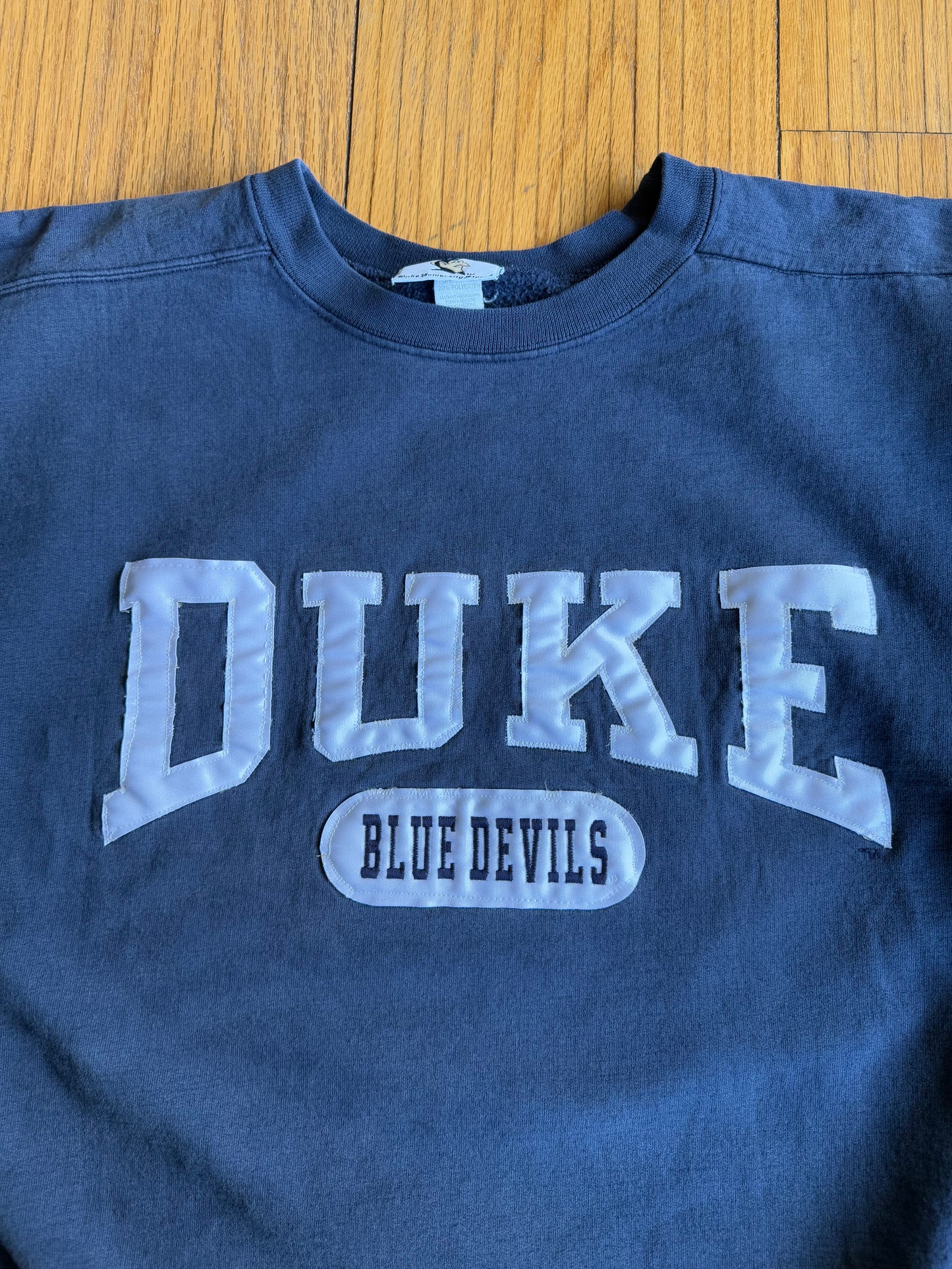 Vintage Duke University Blue Devils Crewneck Sweatshirt- L