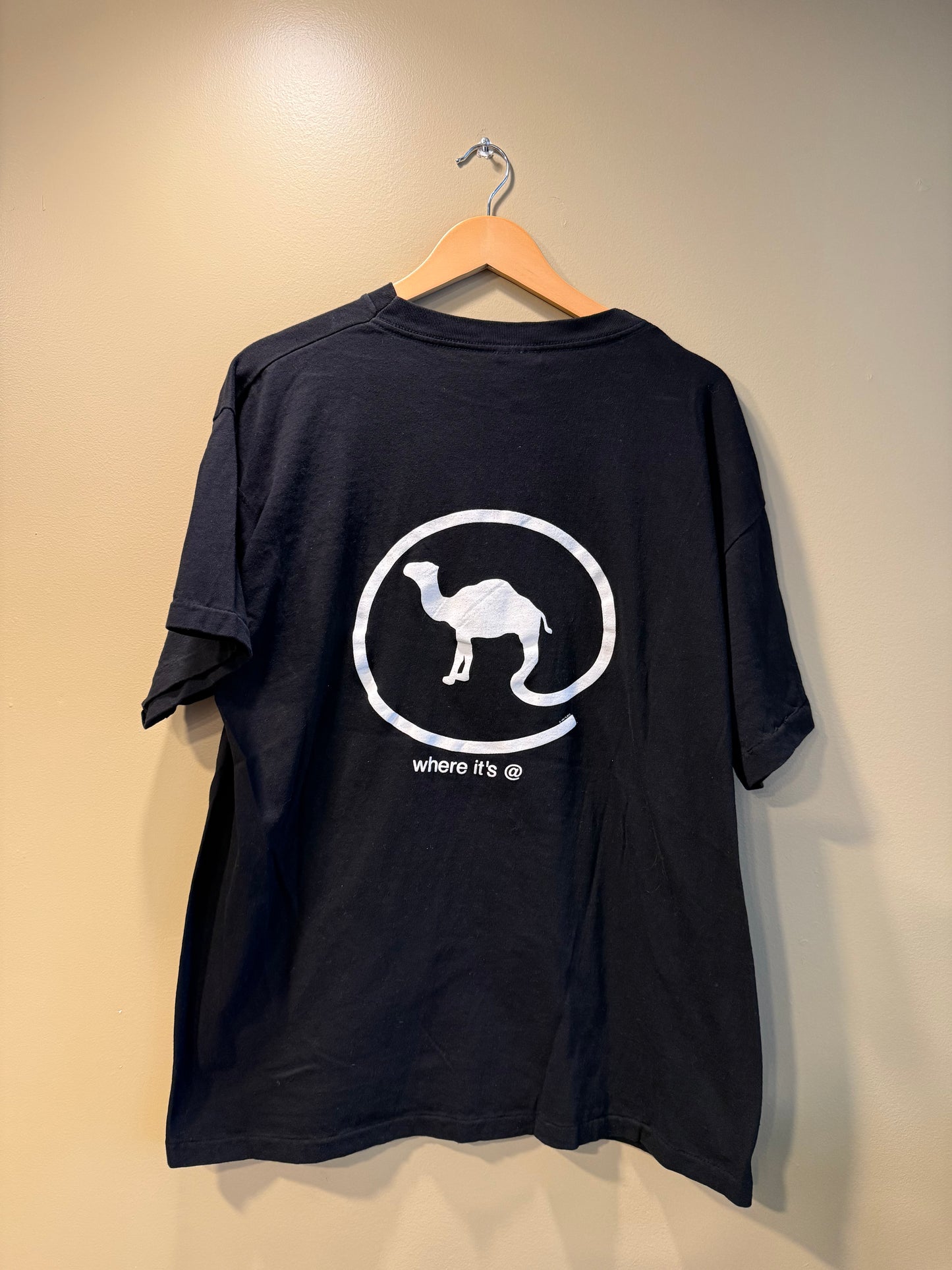 Vintage Camel Cigarettes Where It’s @ T-Shirt- XL
