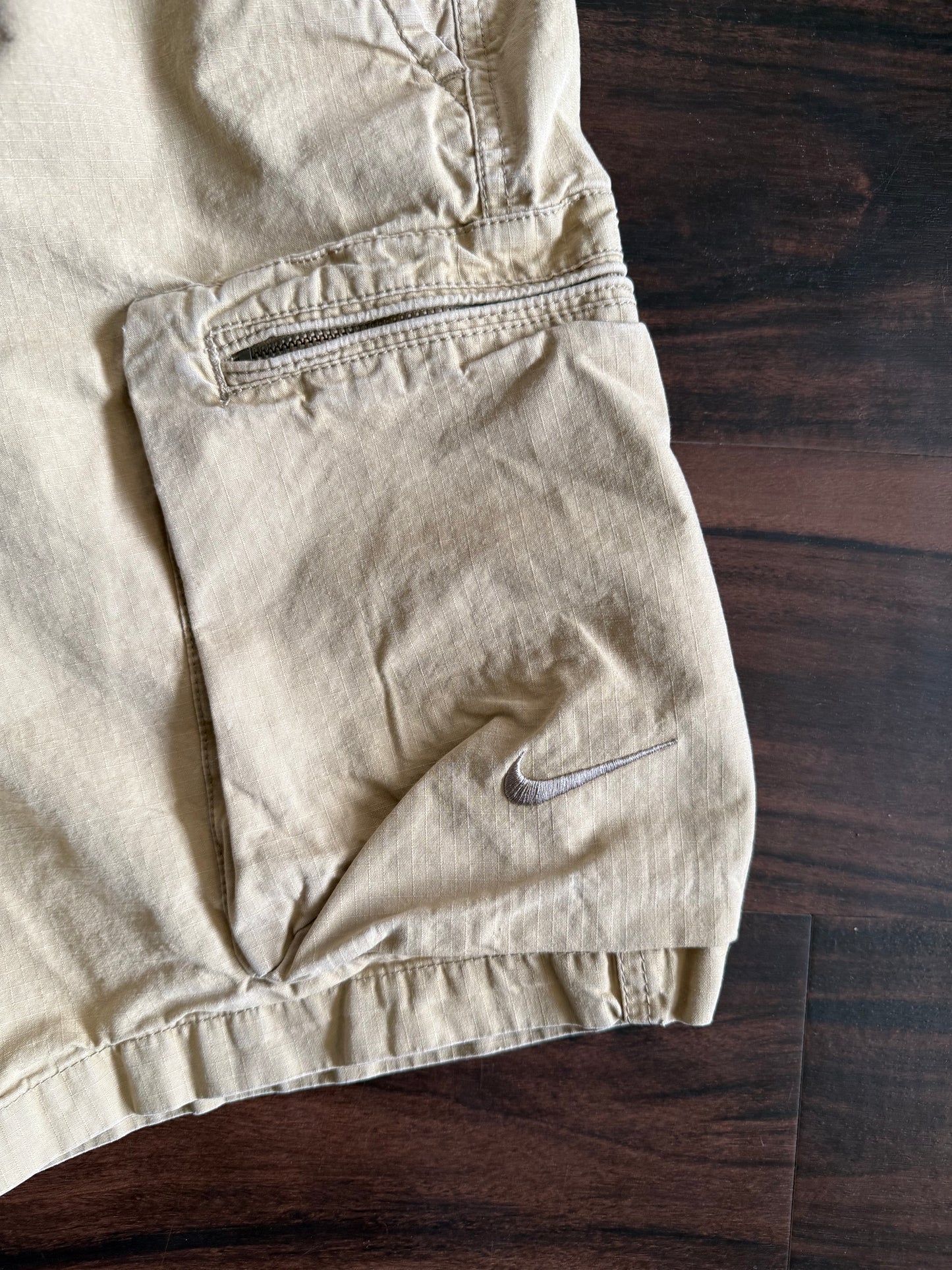 Nike Tan Cargo Shorts- 38