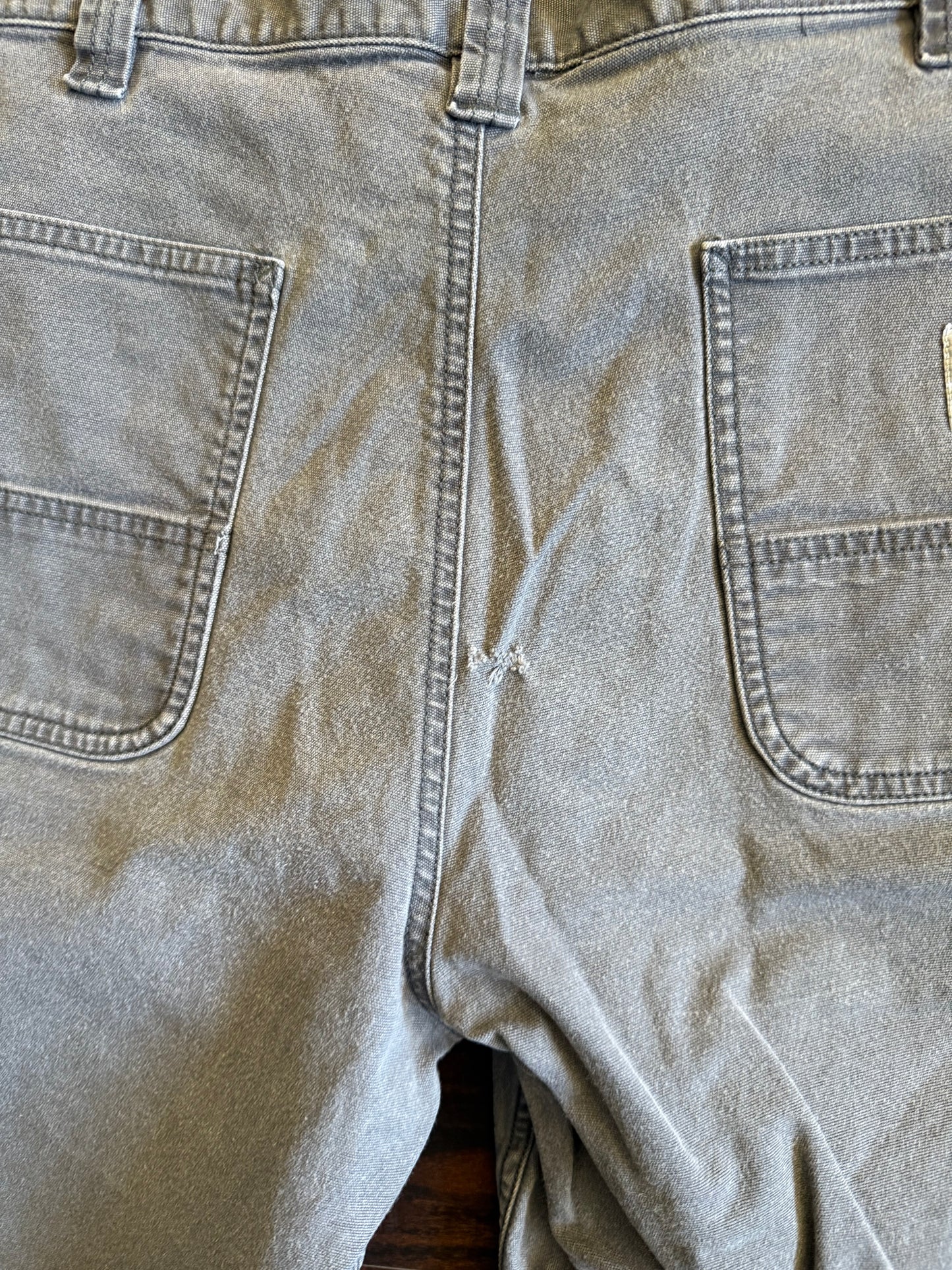Vintage Carhartt Dark Gray Carpenter Shorts- 38