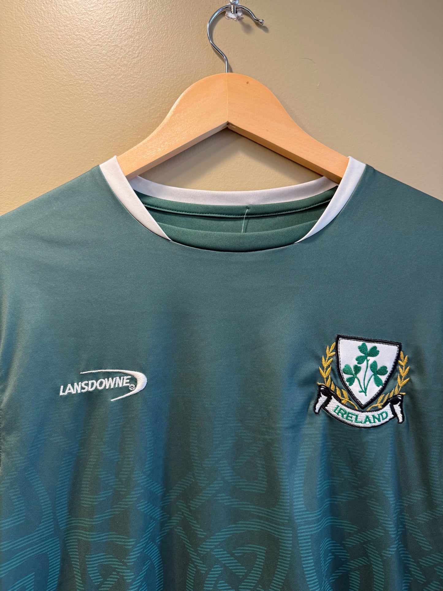 Vintage Irish Rugby Team Green Jersey- M