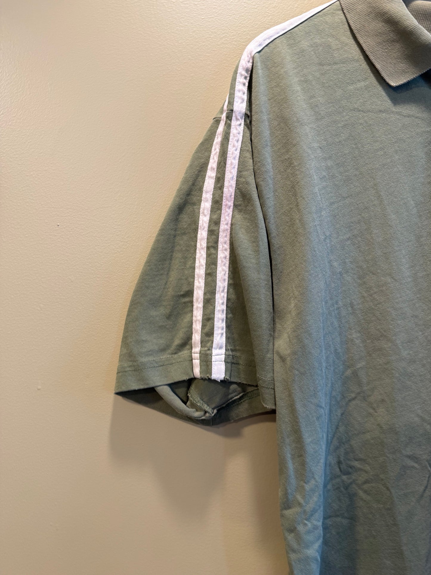 Vintage Abercrombie & Fitch Green Polo Shirt- XL