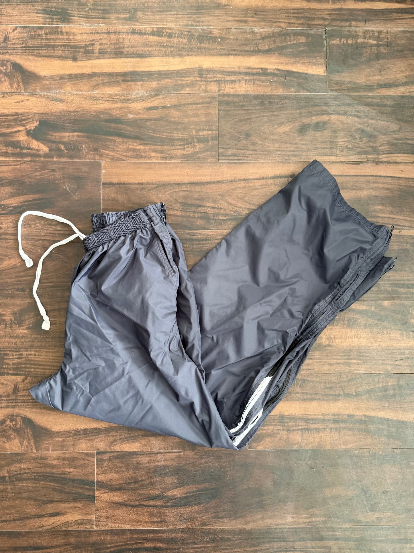 Vintage Nike Y2K Dark Gray Track Joggers- 32x31