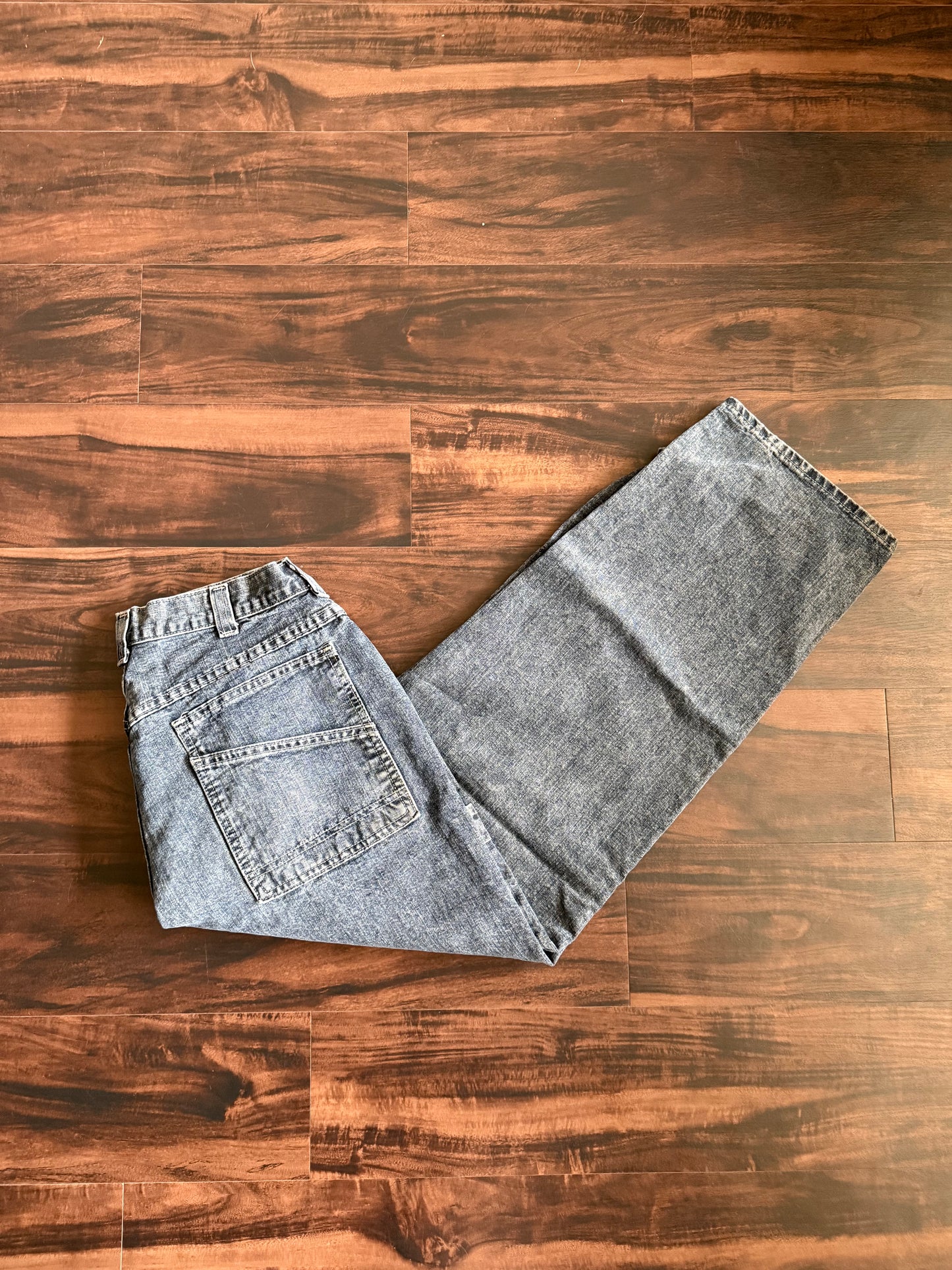 Vintage Lee Dungarees Dark Wash Denim Jeans- 34x30