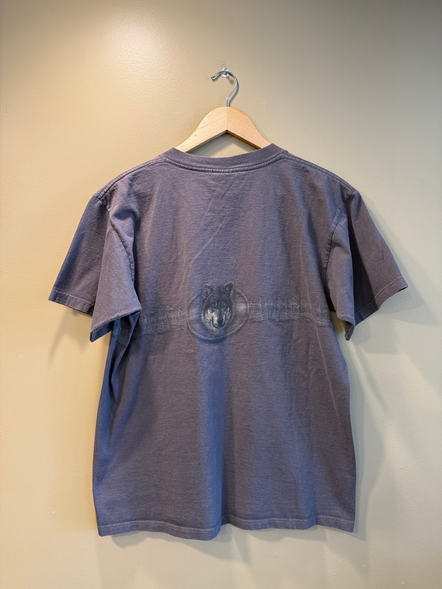 Vintage Wolf Reno Nevada Dark Gray Nature T-Shirt- M