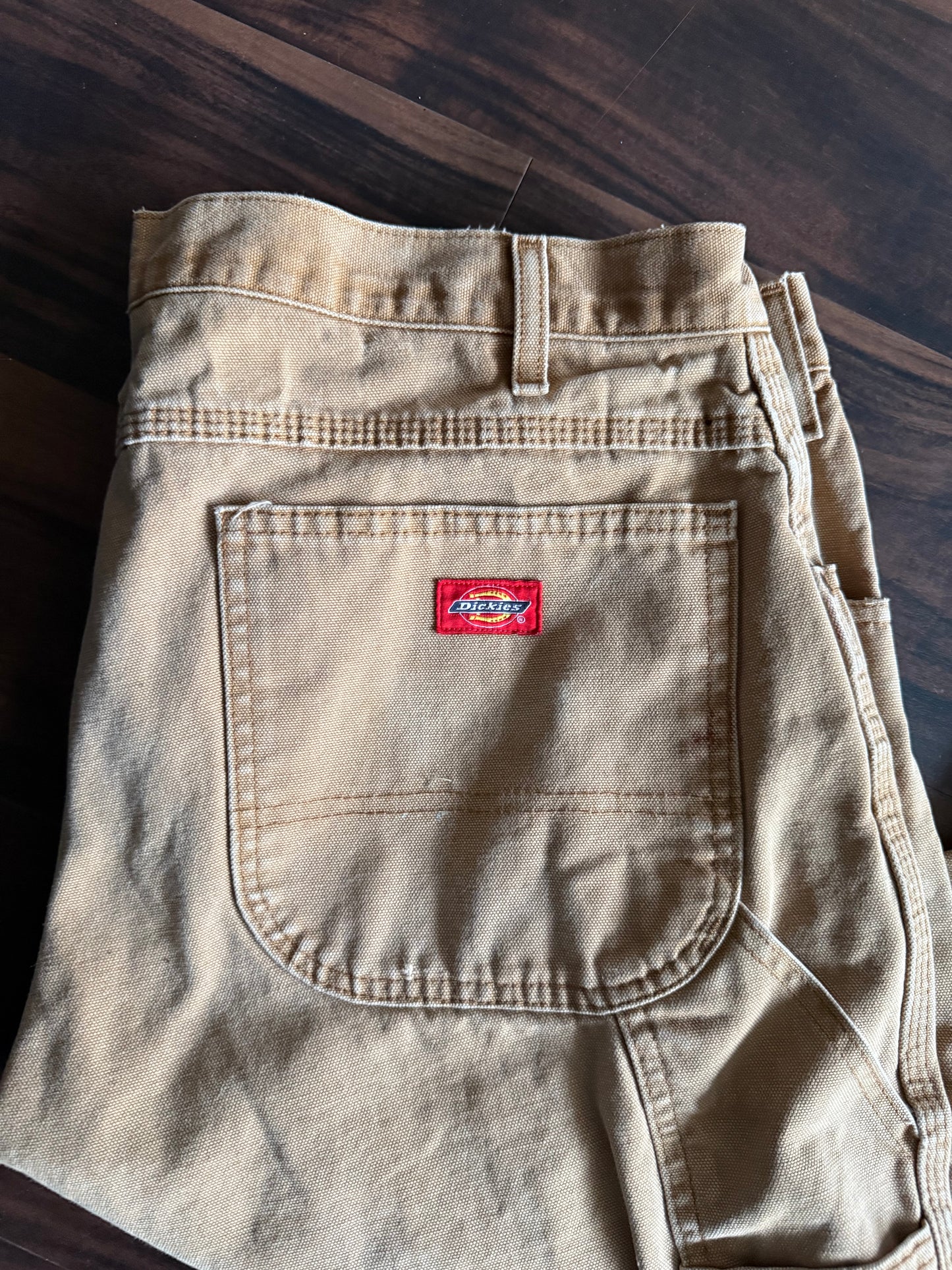 Vintage Dickies Tan Carpenter Cotton Canvas Pants- 36x33