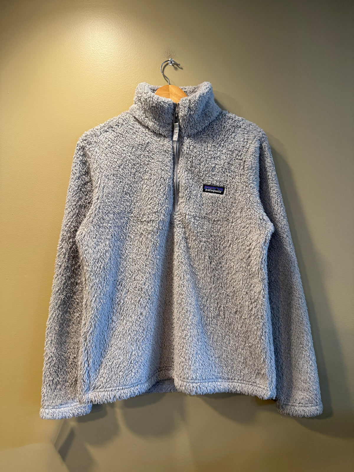 Vintage Patagonia Shag Gray Fleece Jacket- M
