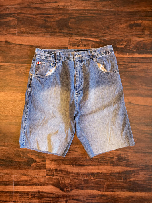 Vintage South Pole Light Wash Denim Jean Shorts- 32