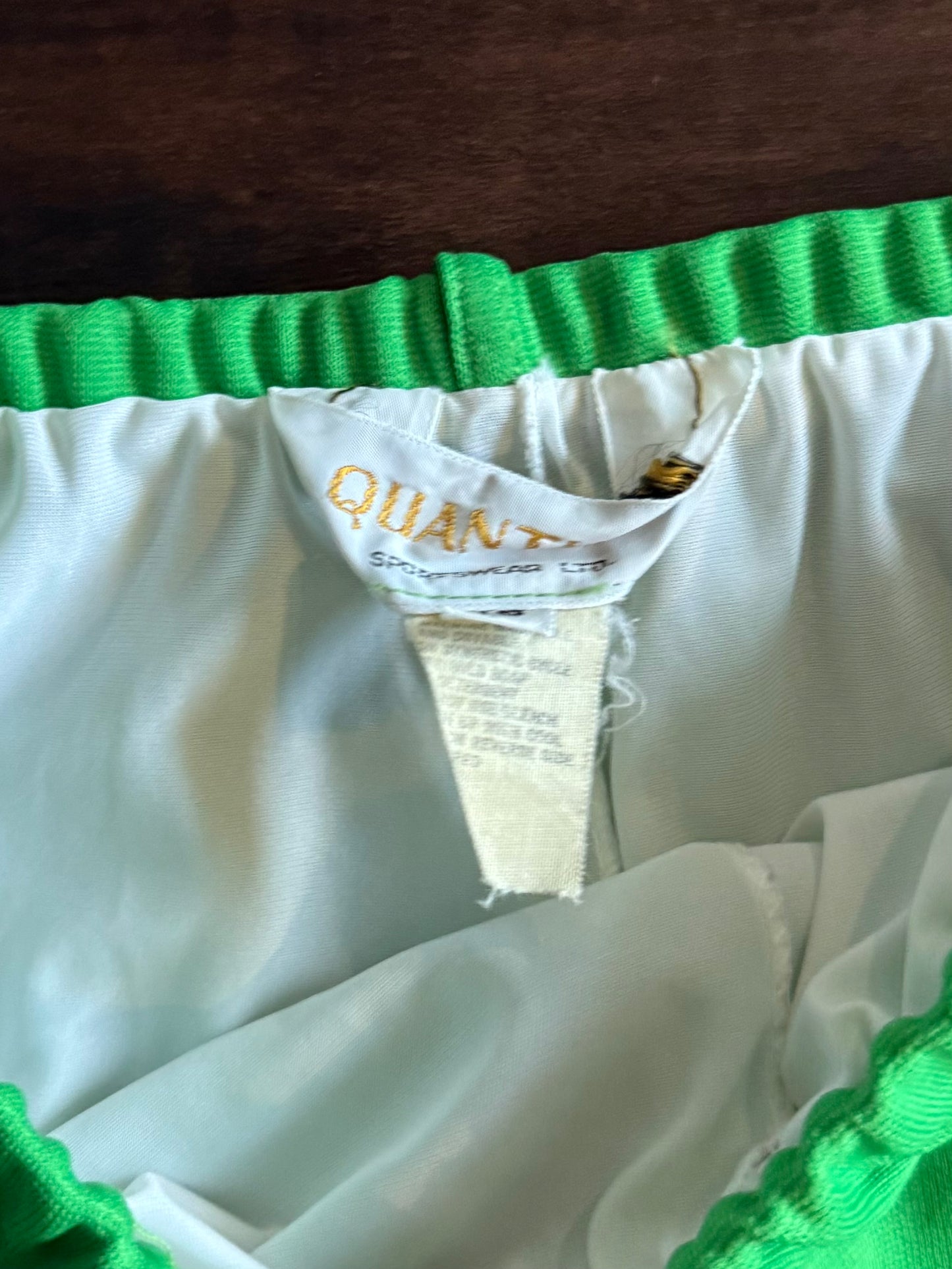 Vintage ‘70s Green Athletic Tennis Skirt- 32