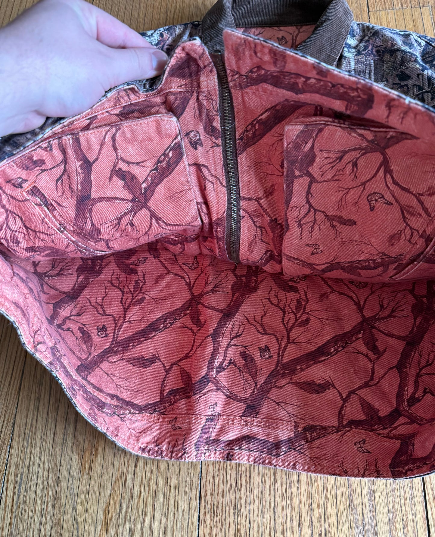 Ryoko Rain Camouflage Reversible Jacket- XL