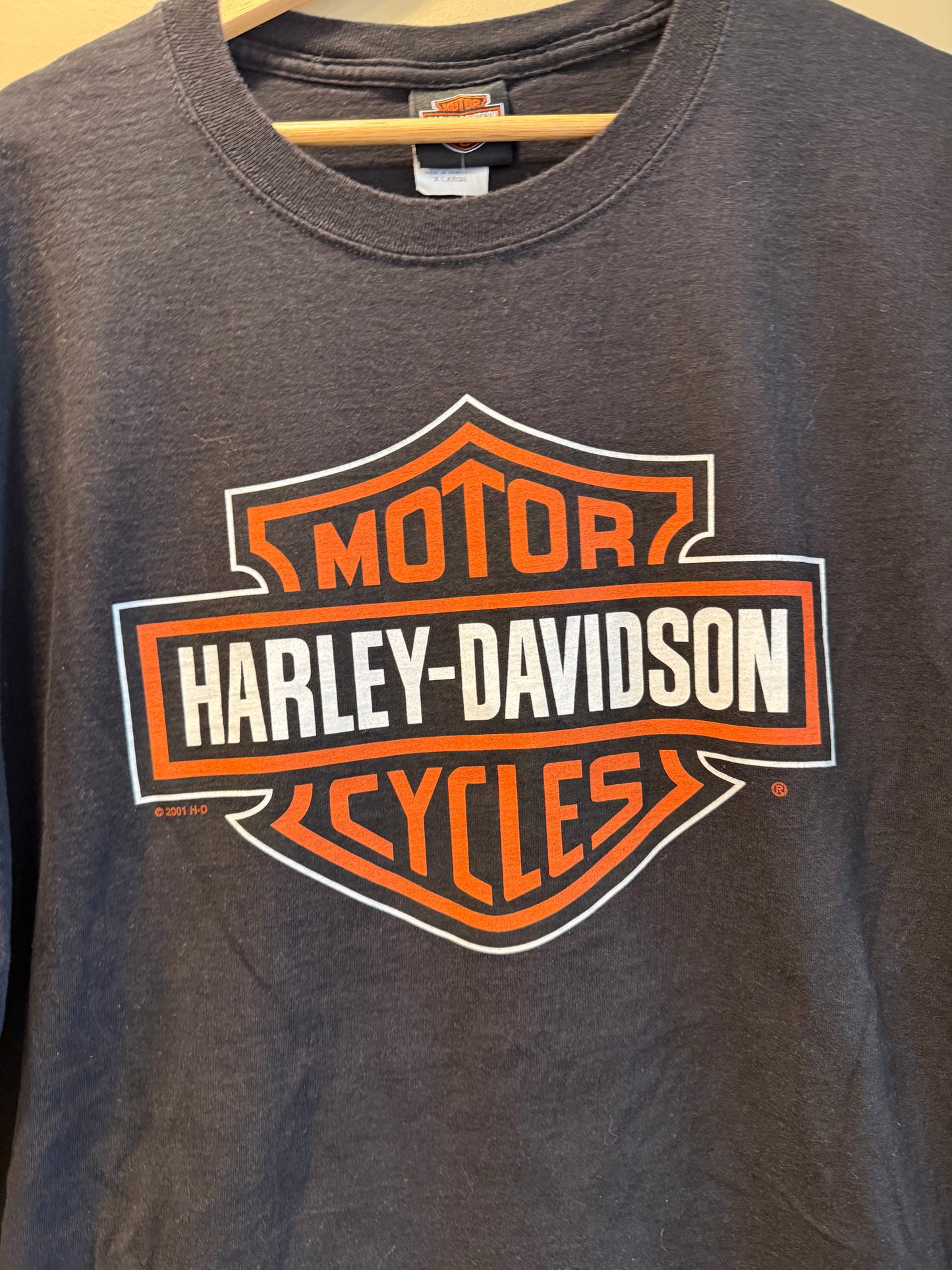 Vintage Harley Davidson Big Logo Myrtle Beach T-Shirt- XL