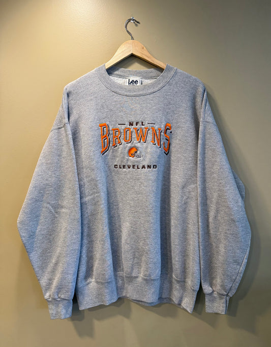 Vintage Cleveland Browns NFL Crewneck Sweatshirt- L/XL