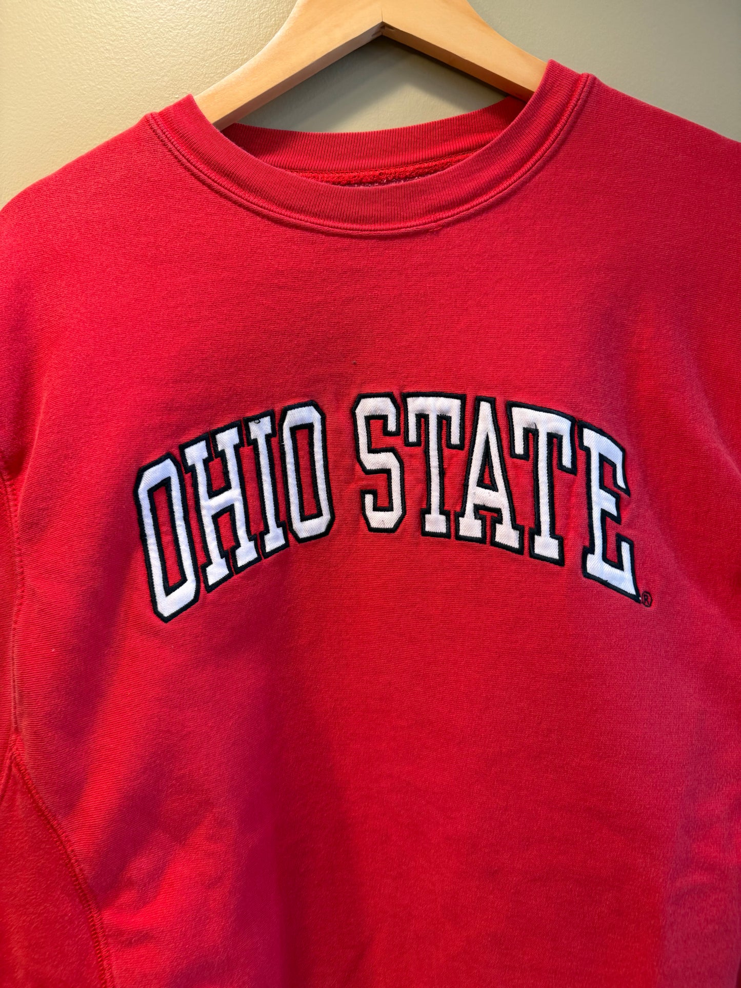 Vintage Ohio State University Red Sweatshirt- M