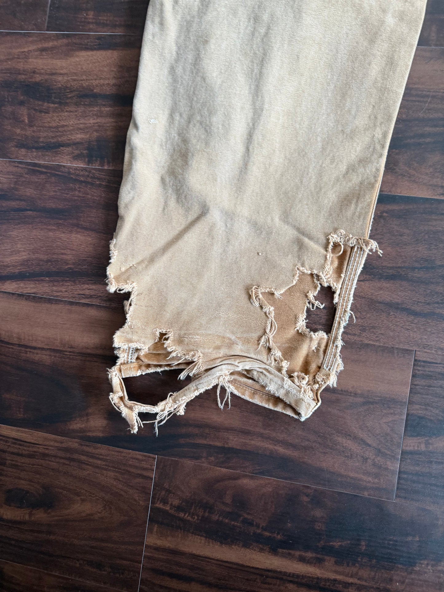 Vintage Carhartt Heavily Distressed Double Knee Pants- 40x30