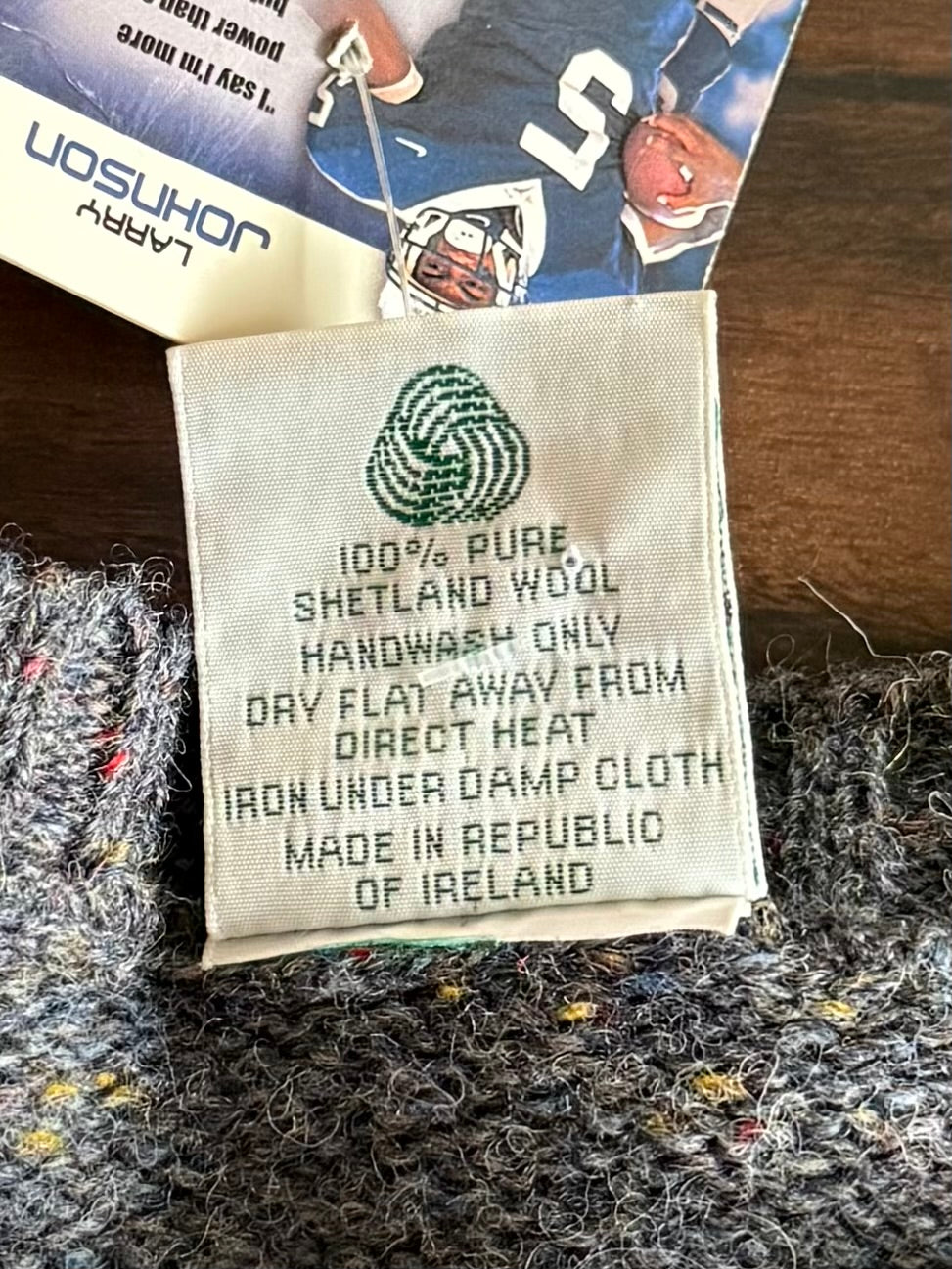 Vintage Blarney Woolen Mills Shetland Wool Made In Ireland Sweater- XL