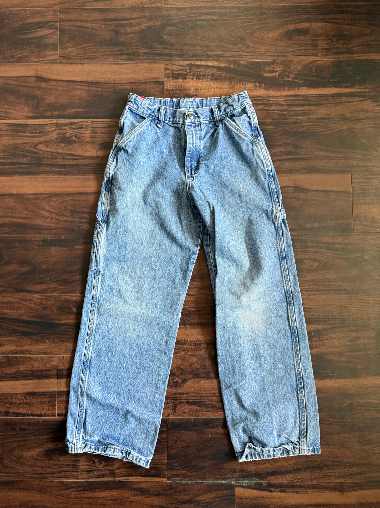 Vintage Wrangler Light Wash Carpenter Denim Jeans- 25x28