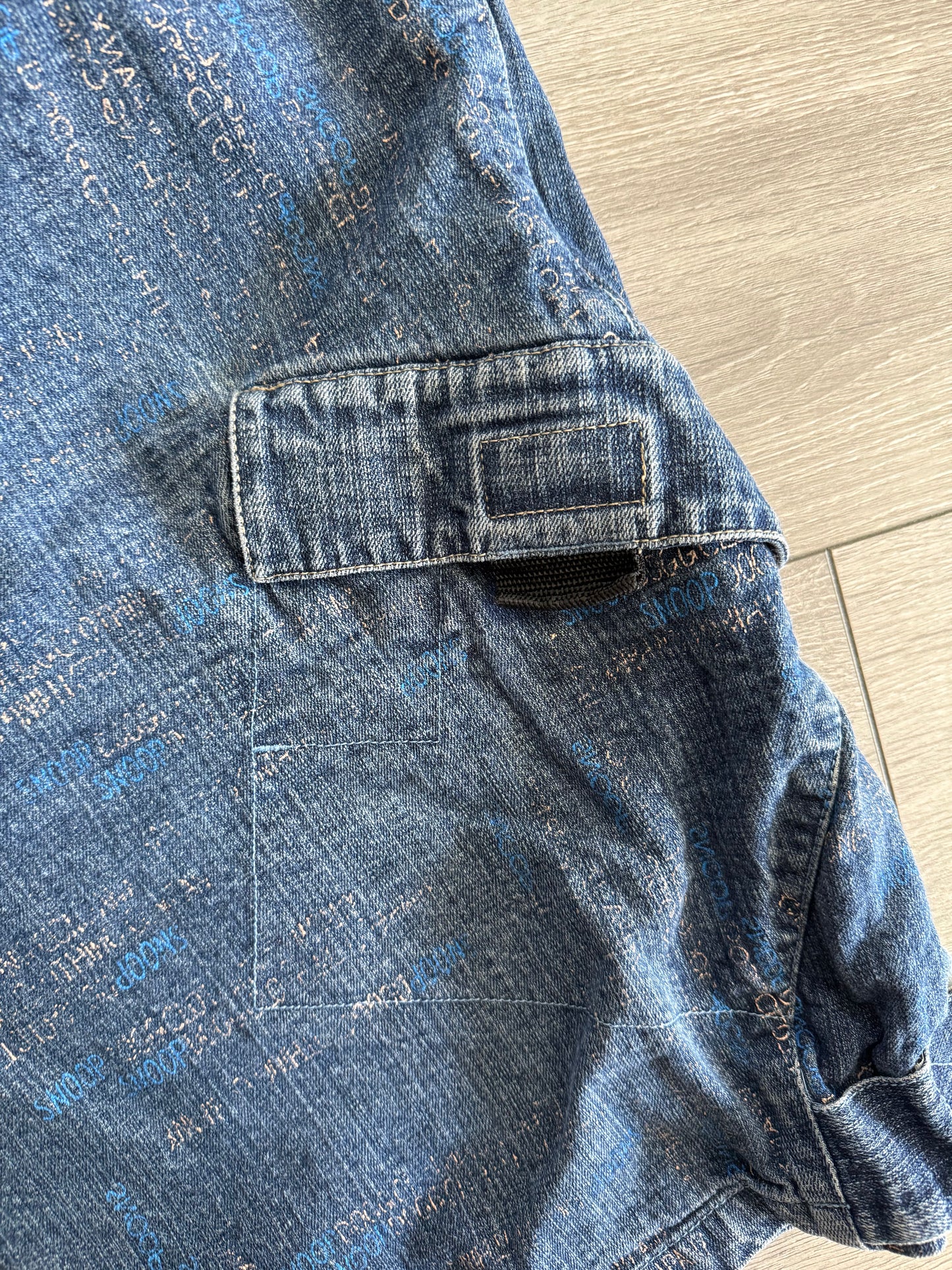 Vintage Snoop Dogg Brand Y2K Denim Jean Shorts- 38