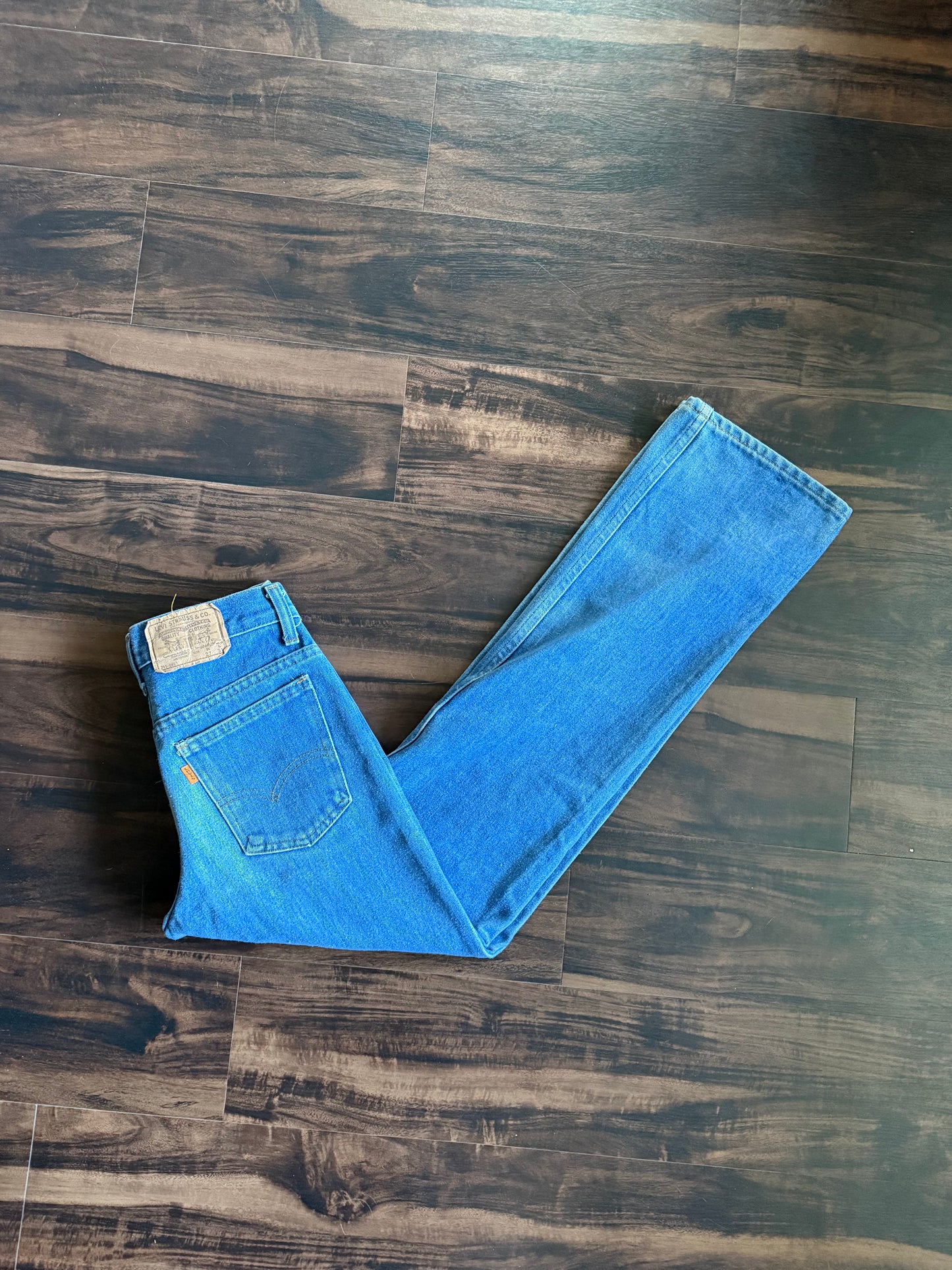 Vintage ‘70s Levi’s Orange Tab Denim Jeans- 26x31