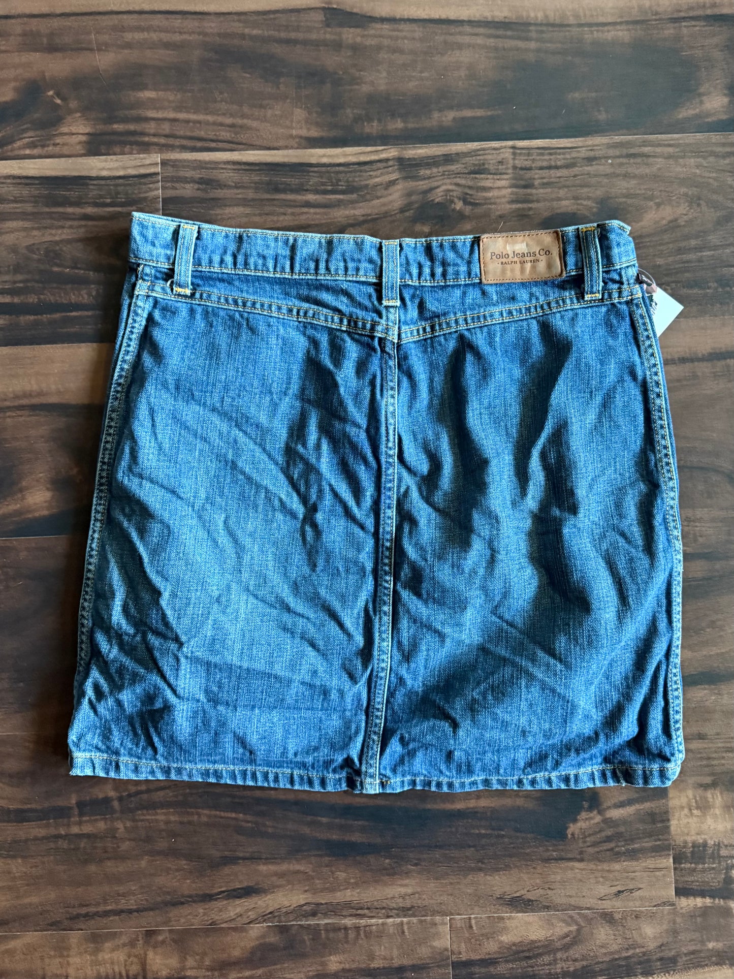 Vintage Polo Jeans Co Denim Skirt- 31
