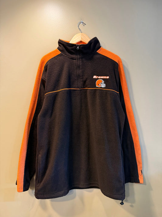 Vintage Cleveland Browns Fleece Jacket- XL