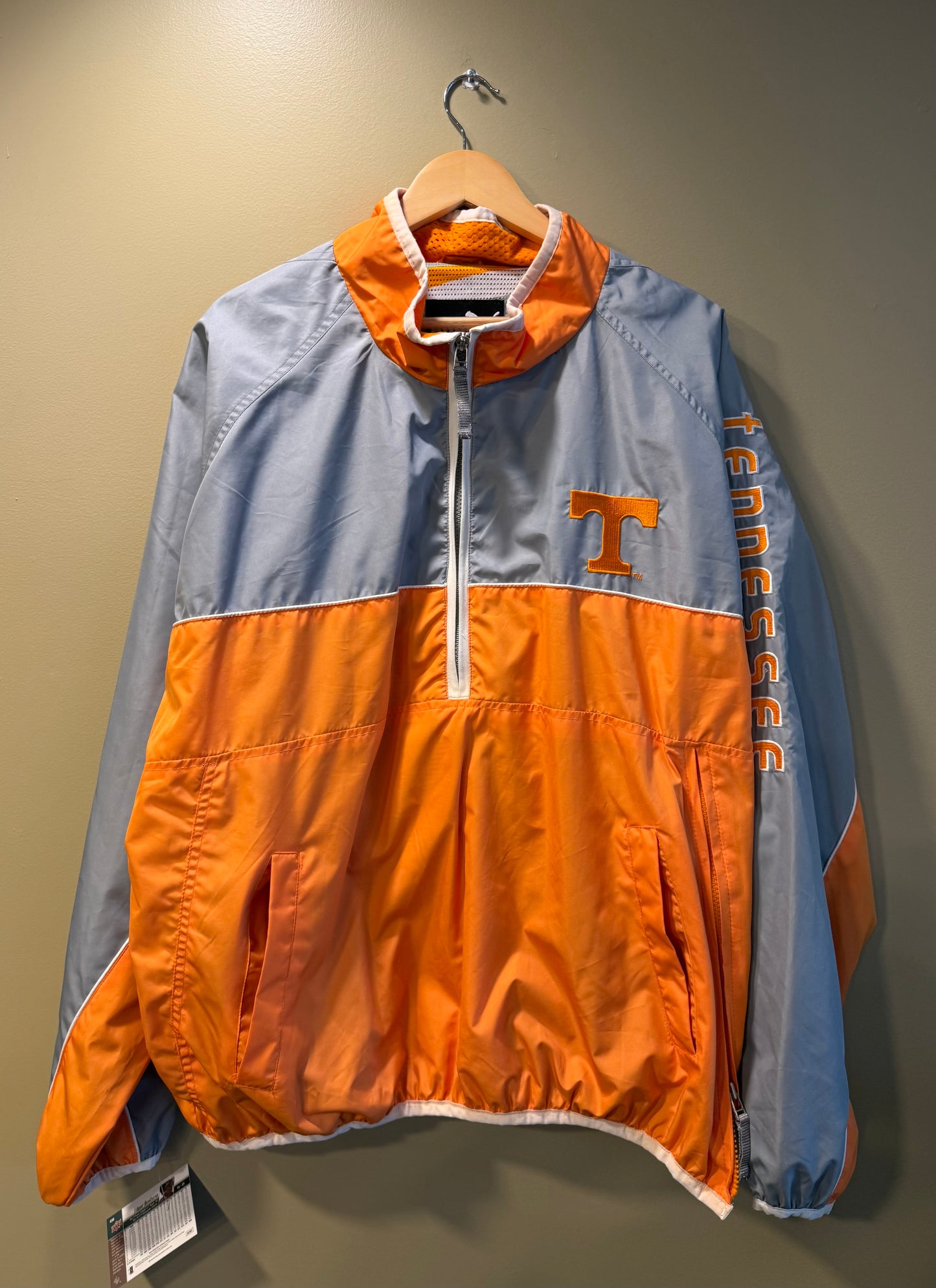 Vintage University of Tennessee Volunteers Windbreaker Jacket- XL