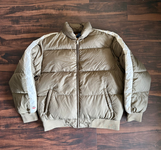 Vintage Polo Jeans Co. Ralph Lauren Olive Green Down Puffer Jacket- L