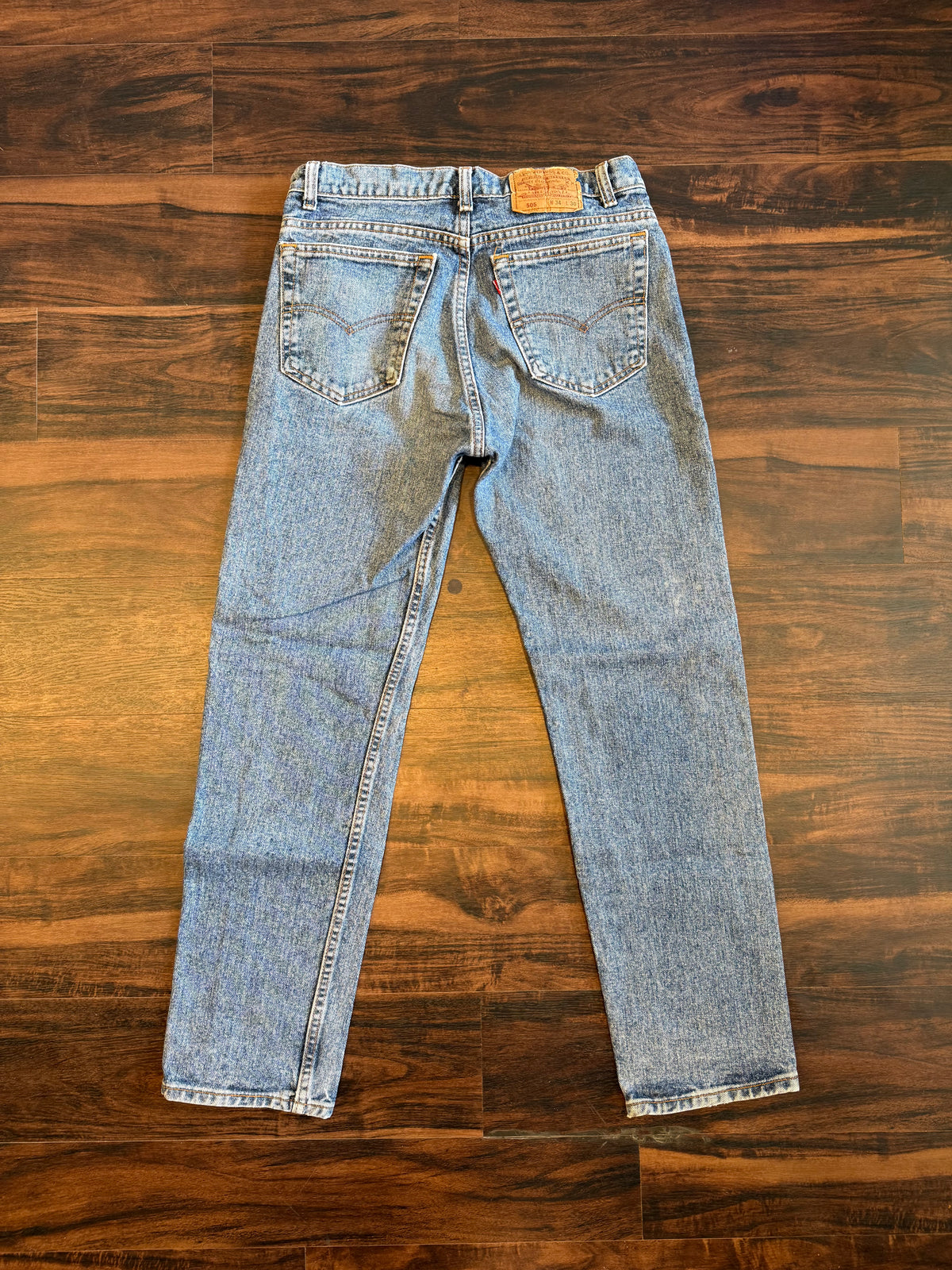 Vintage Levi’s 505 Dark Wash Denim Jeans- 32x31