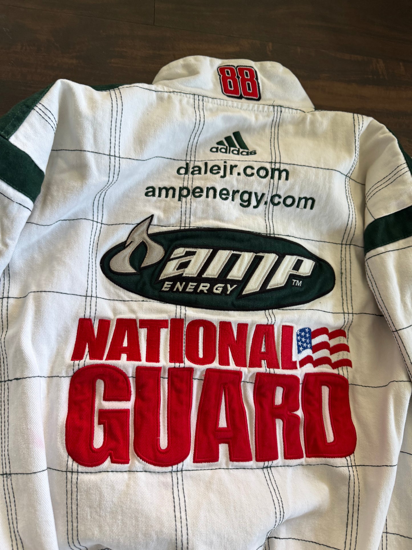 Vintage AMP Energy Dale Earnhardt NASCAR Racing Jacket- L
