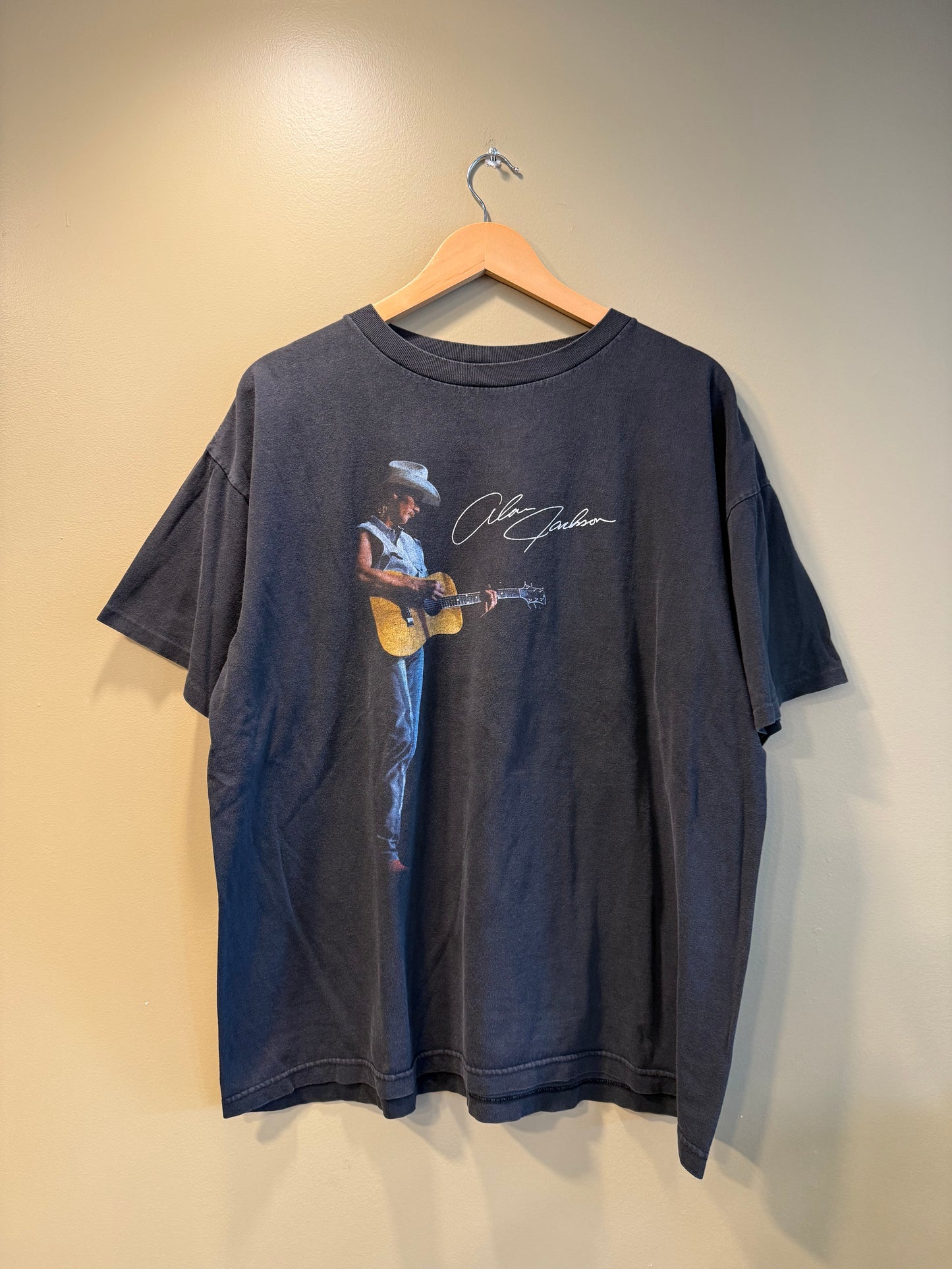 Vintage Alan Jackson Country Black T-Shirt- XL