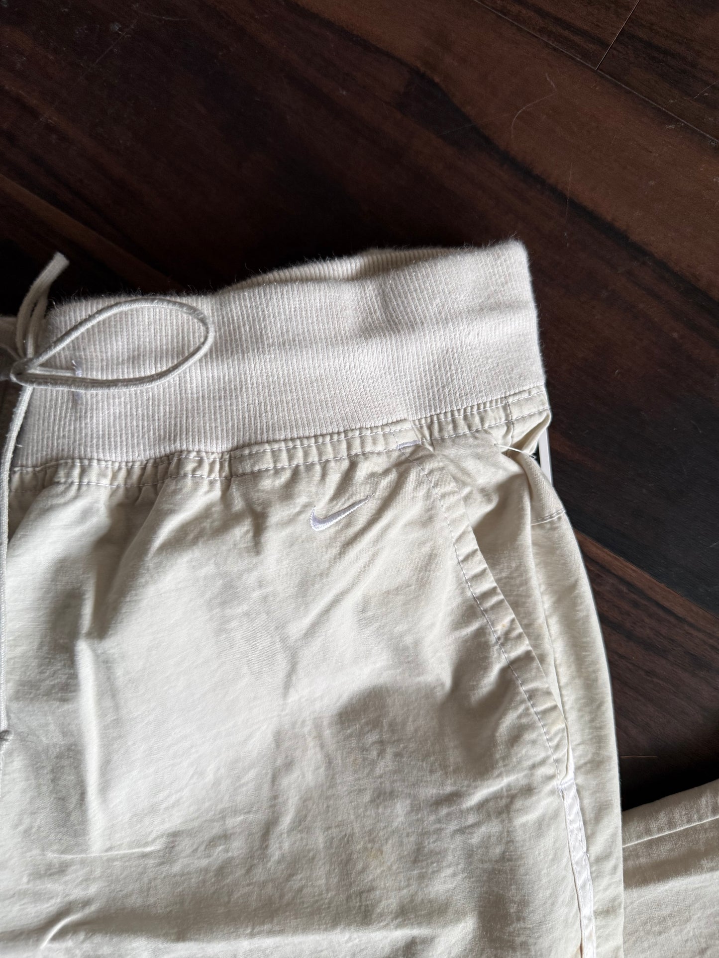 Vintage Y2K Nike White Joggers Track Pants- 32x31