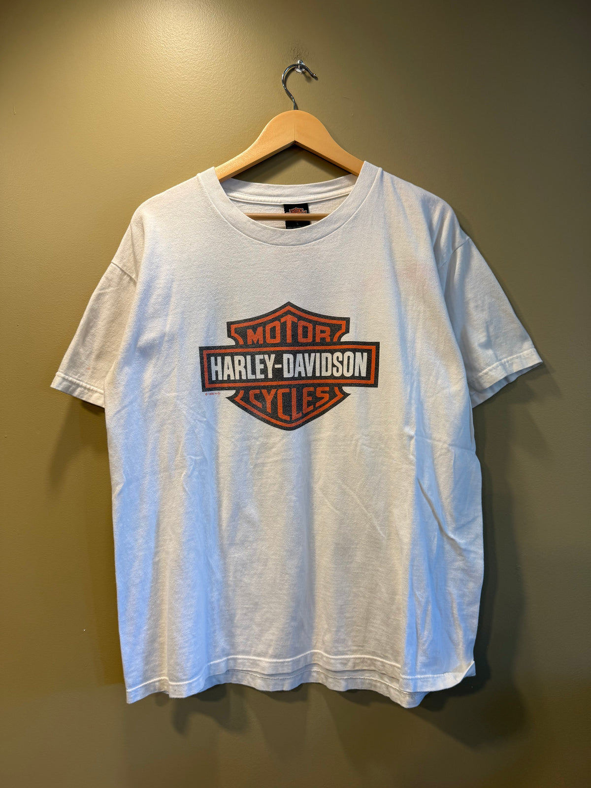 Vintage Harley Davidson Blue Ridge Mountains T-Shirt- L