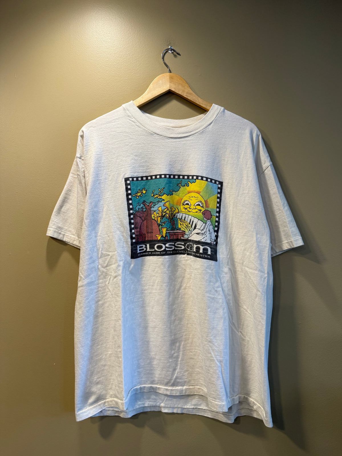 Vintage Blossom Music Center T-Shirt- XL