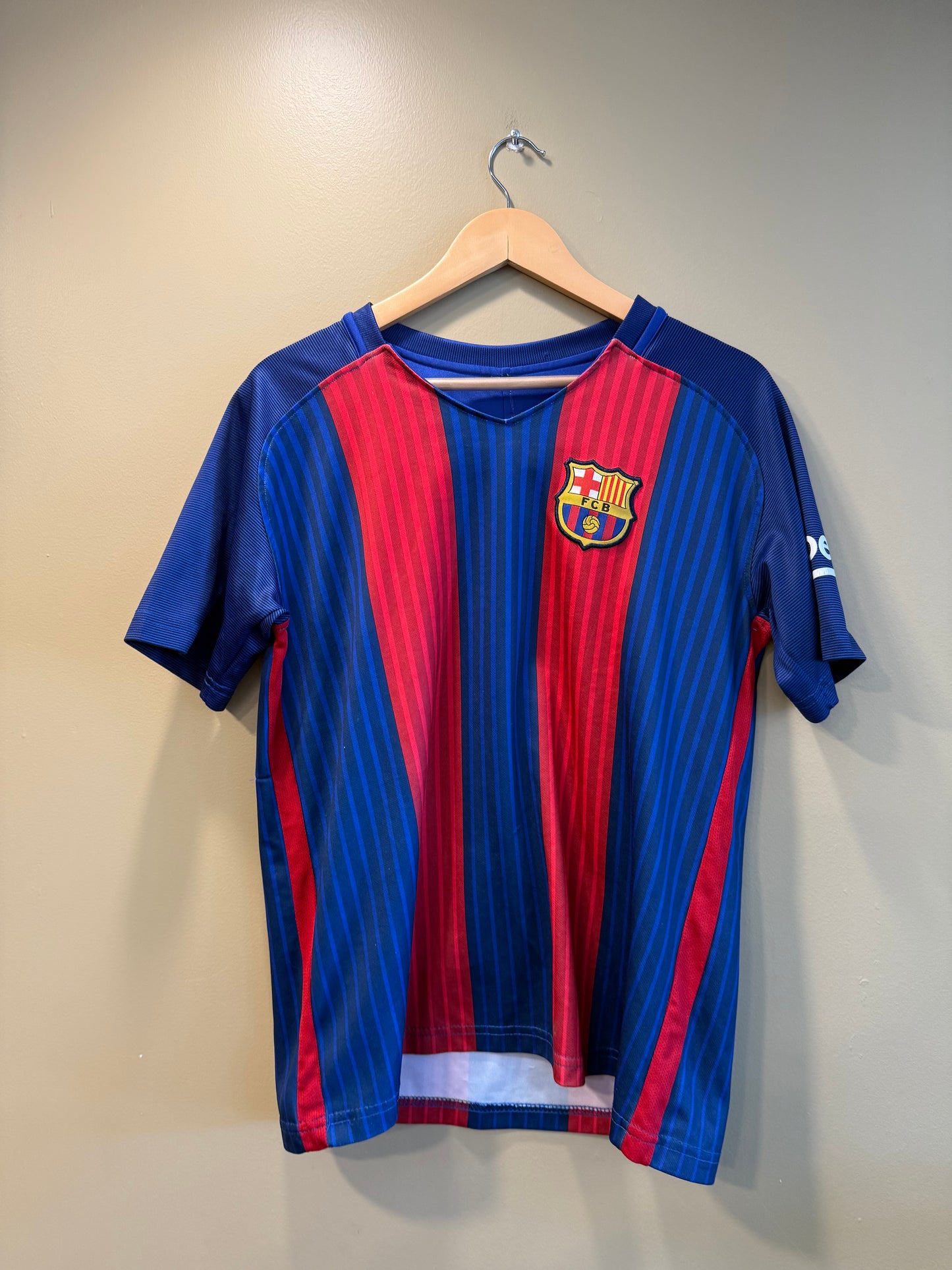 Vintage F.C. Barcelona Soccer Jersey- M