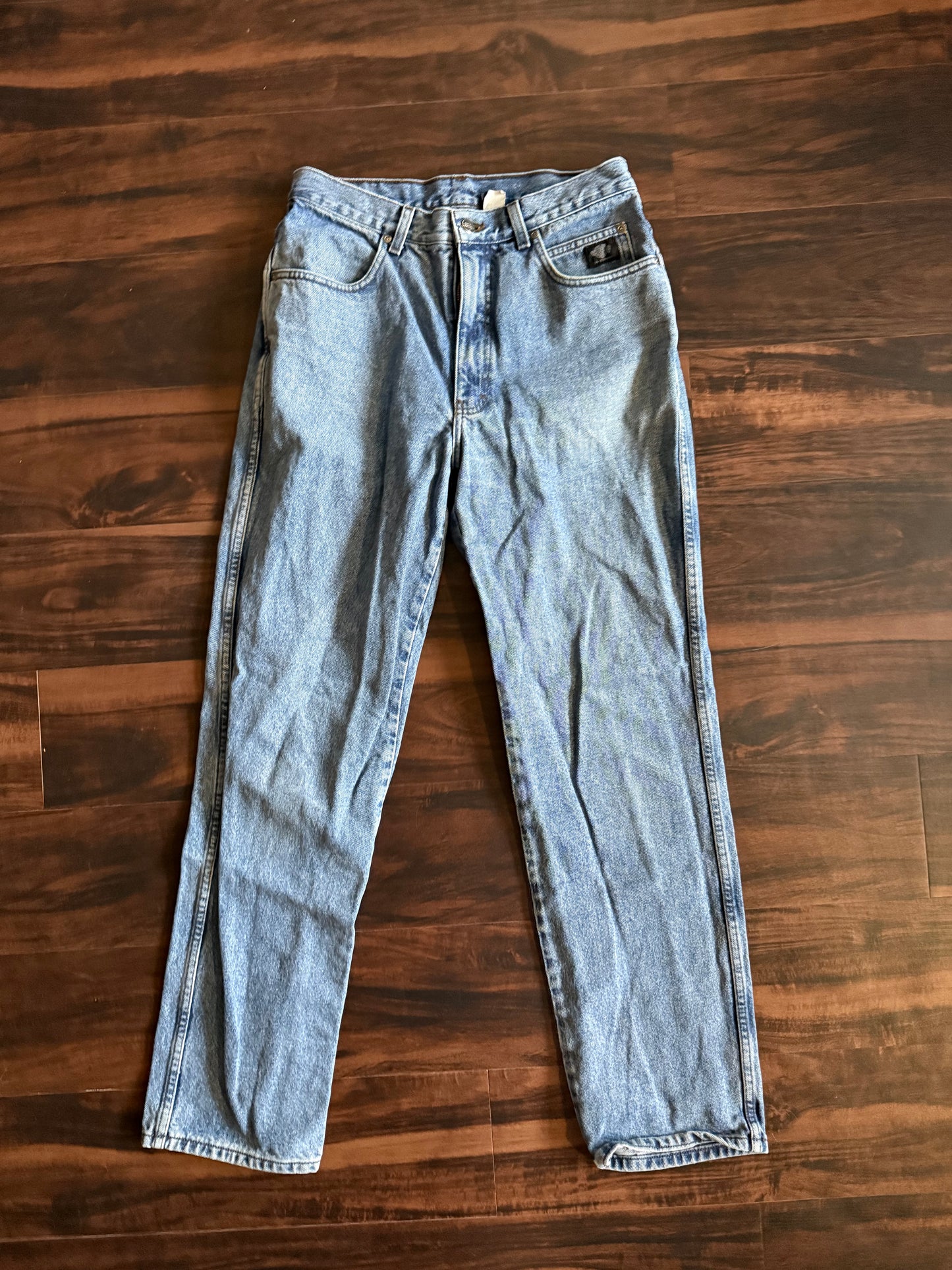 Vintage Harley Davidson Light Wash Denim Jeans- 30x32