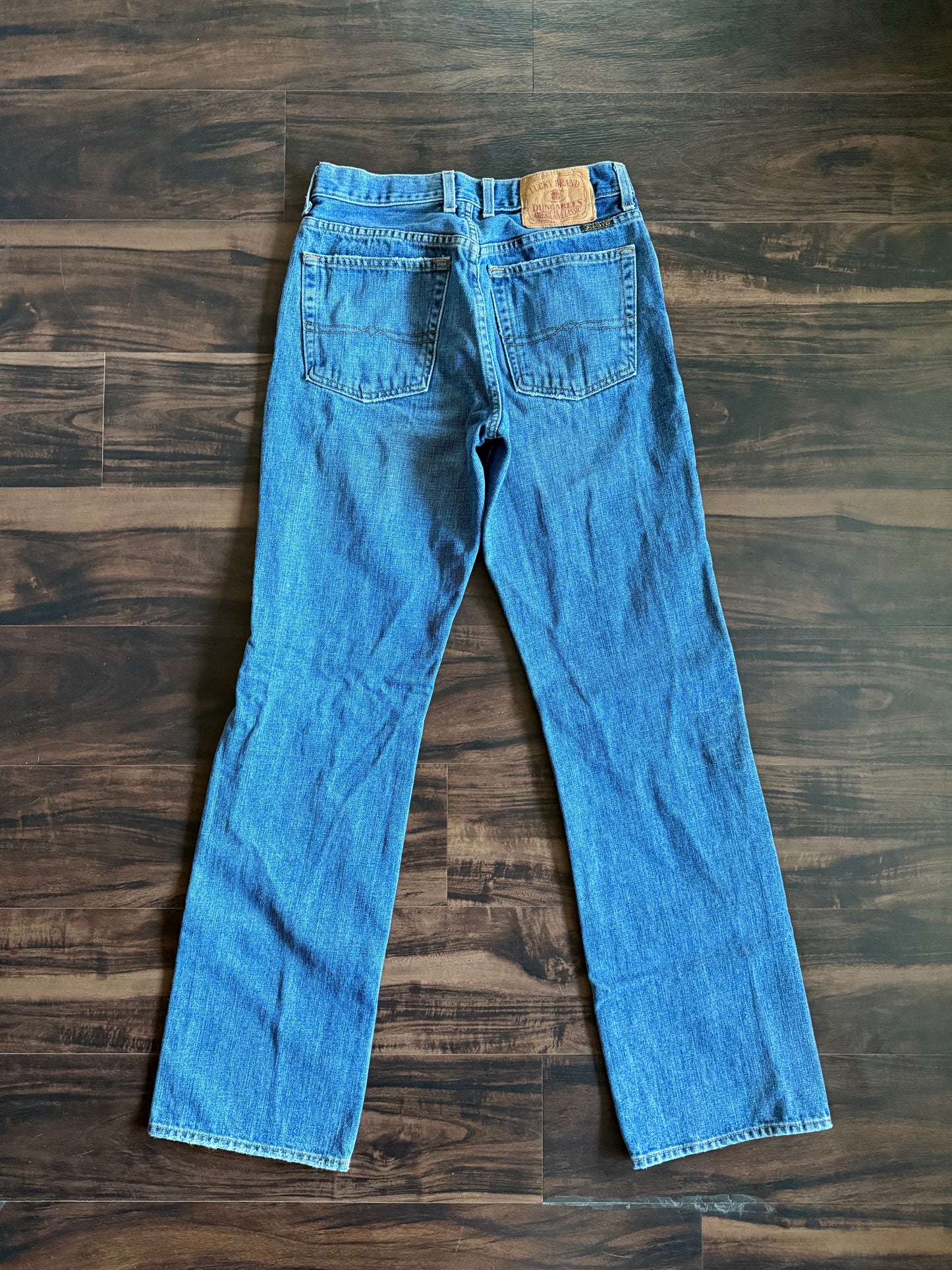 Vintage Lucky Brand Button Fly Denim Jeans- 29x34