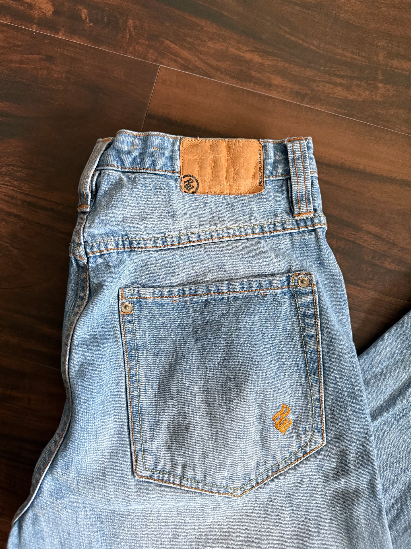 Vintage Y2K Rocawear Light Wash Denim Jeans- 30x30