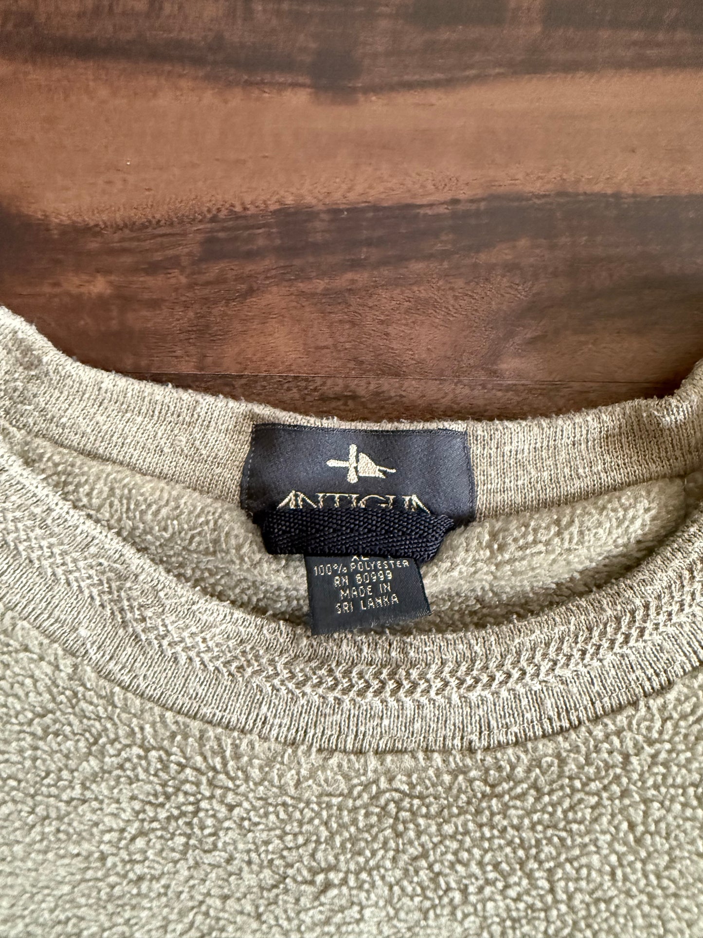 Vintage Coors Brewery Fleece Green Crewneck Sweatshirt- XXL