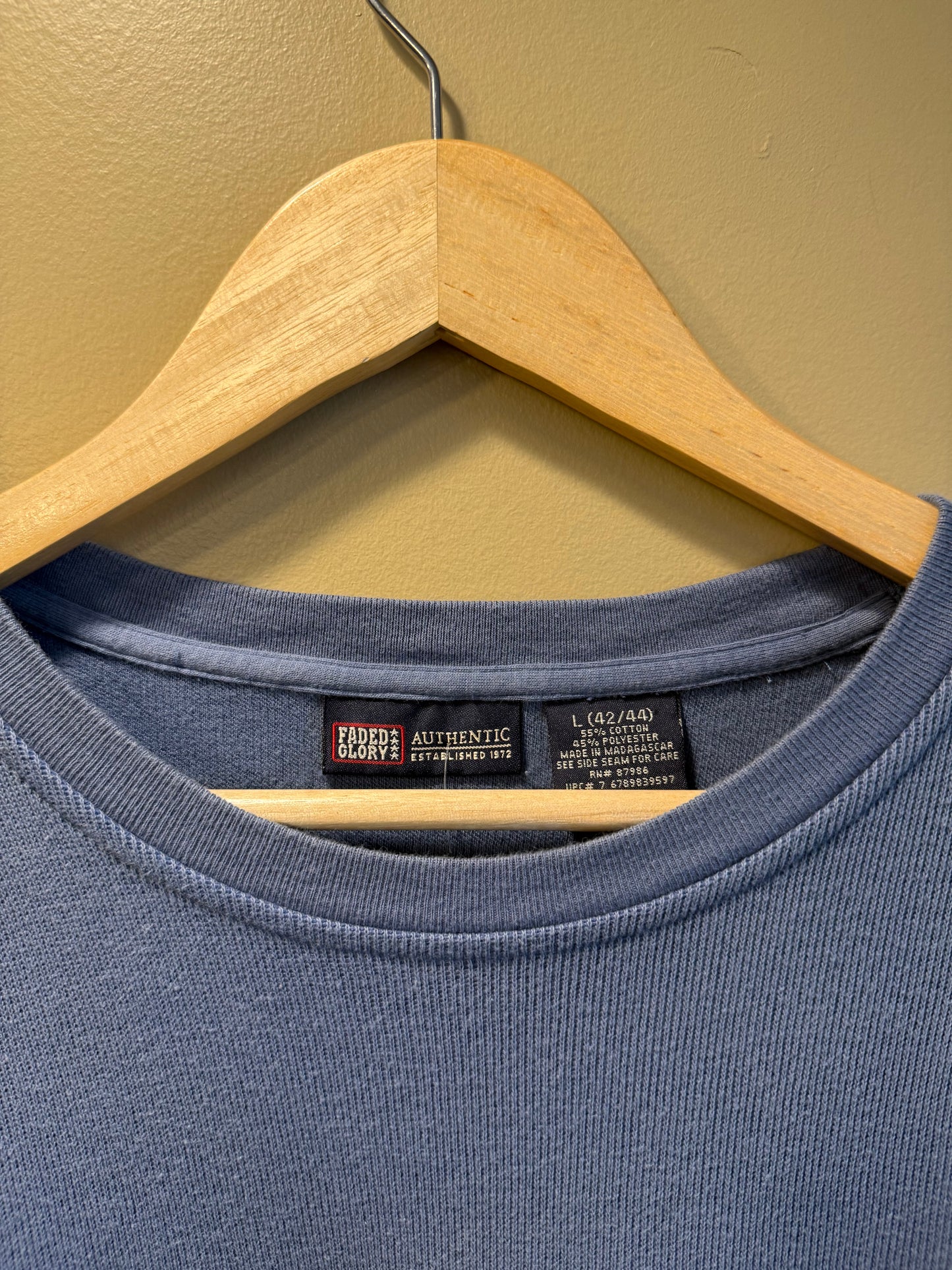 Vintage Faded Glory Long Sleeve T-Shirt- L/XL