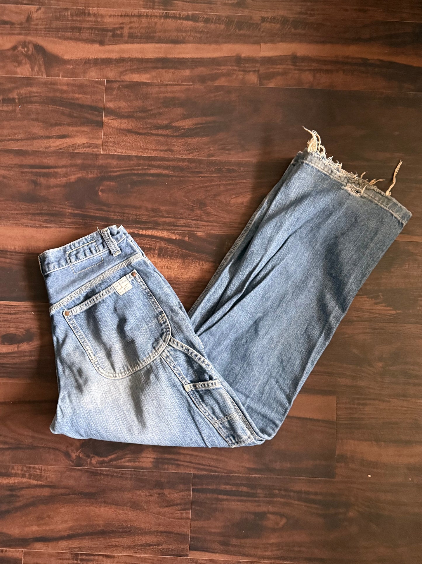 Vintage American Eagle Outfitters Distressed Carpenter Denim Jeans- 29x32