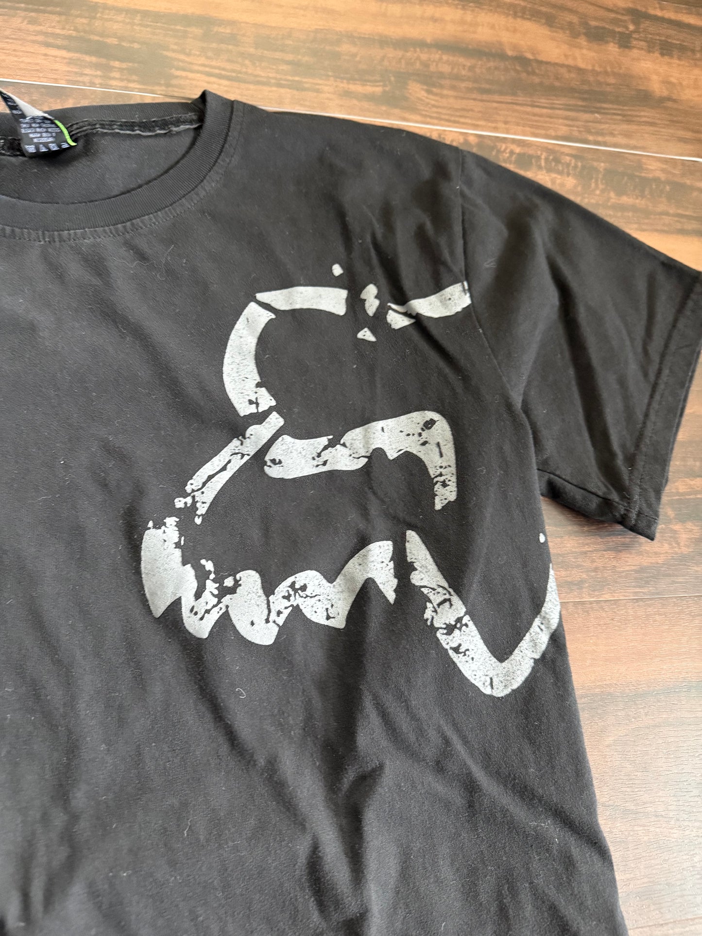 Vintage Y2K Monster Fox Racing T-Shirt-M