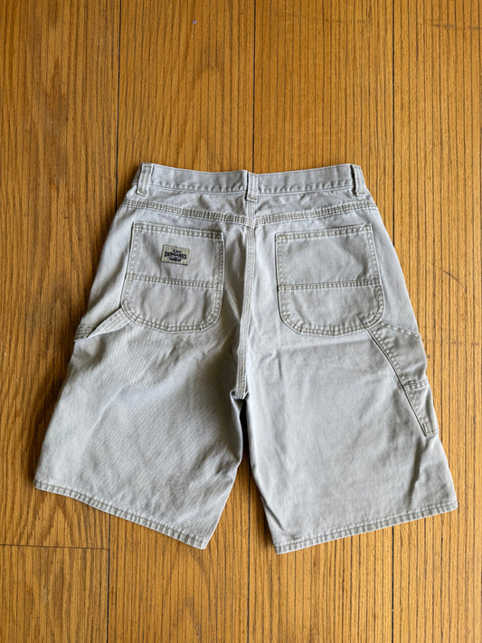 Vintage Lee Dungarees Tan Carpenter Shorts- 28