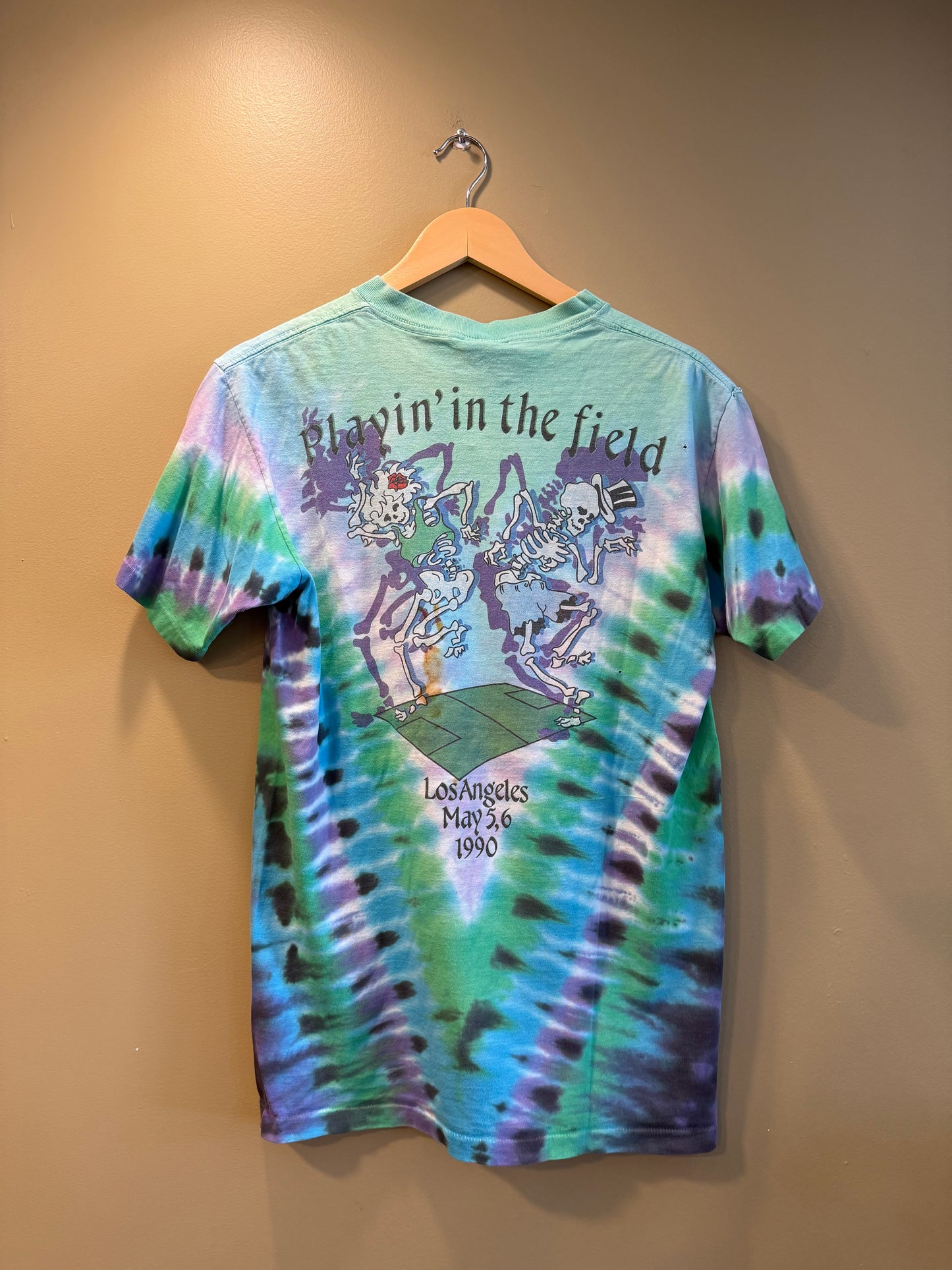 Vintage Grateful Dead Olympic Velodrome Los Angeles Soccer Tie Dye T-Shirt- M